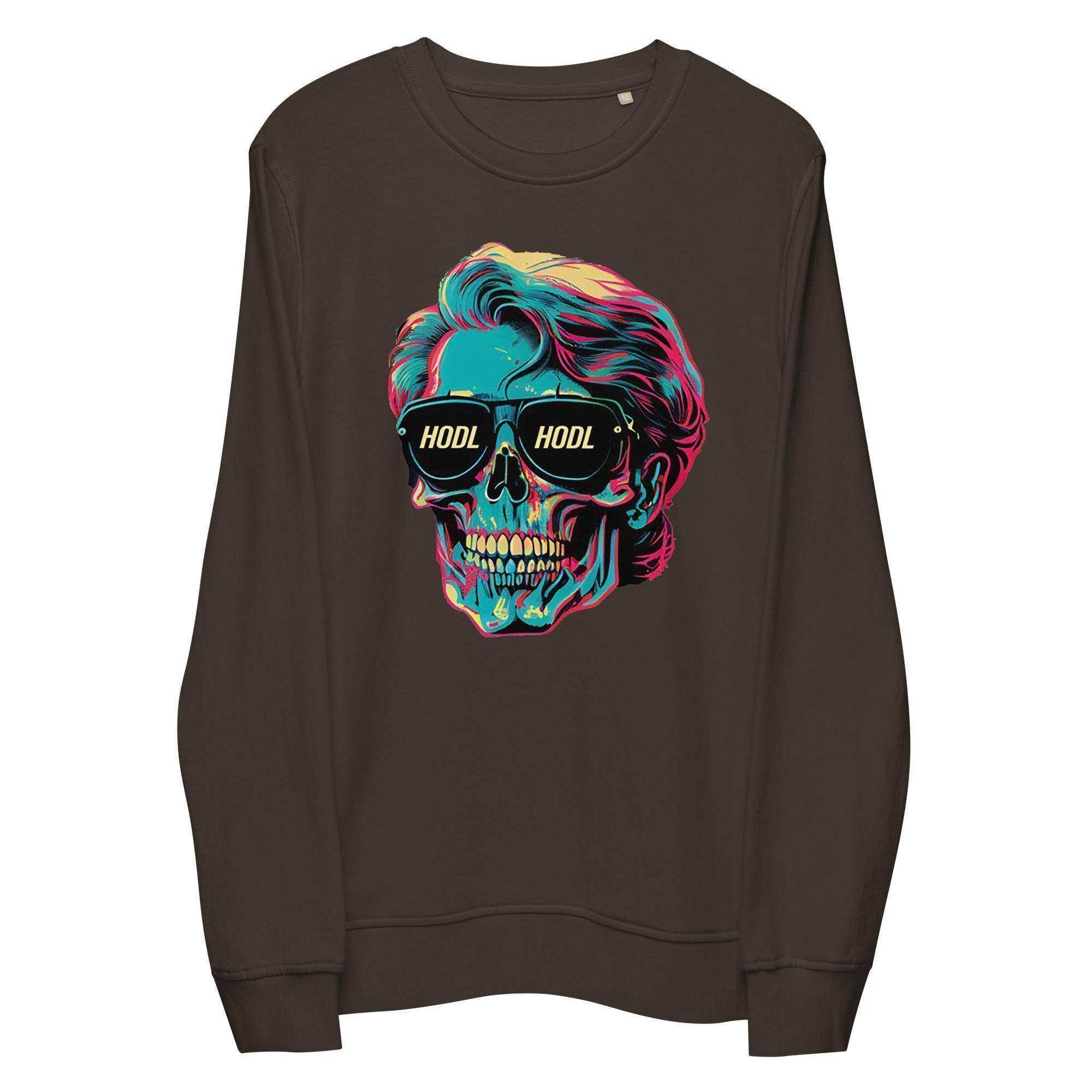 HODL Skull Sweatshirt - InvestmenTees