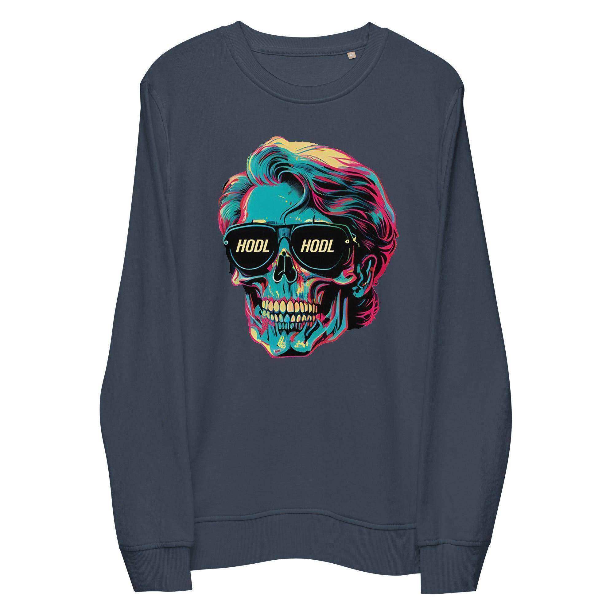 HODL Skull Sweatshirt - InvestmenTees