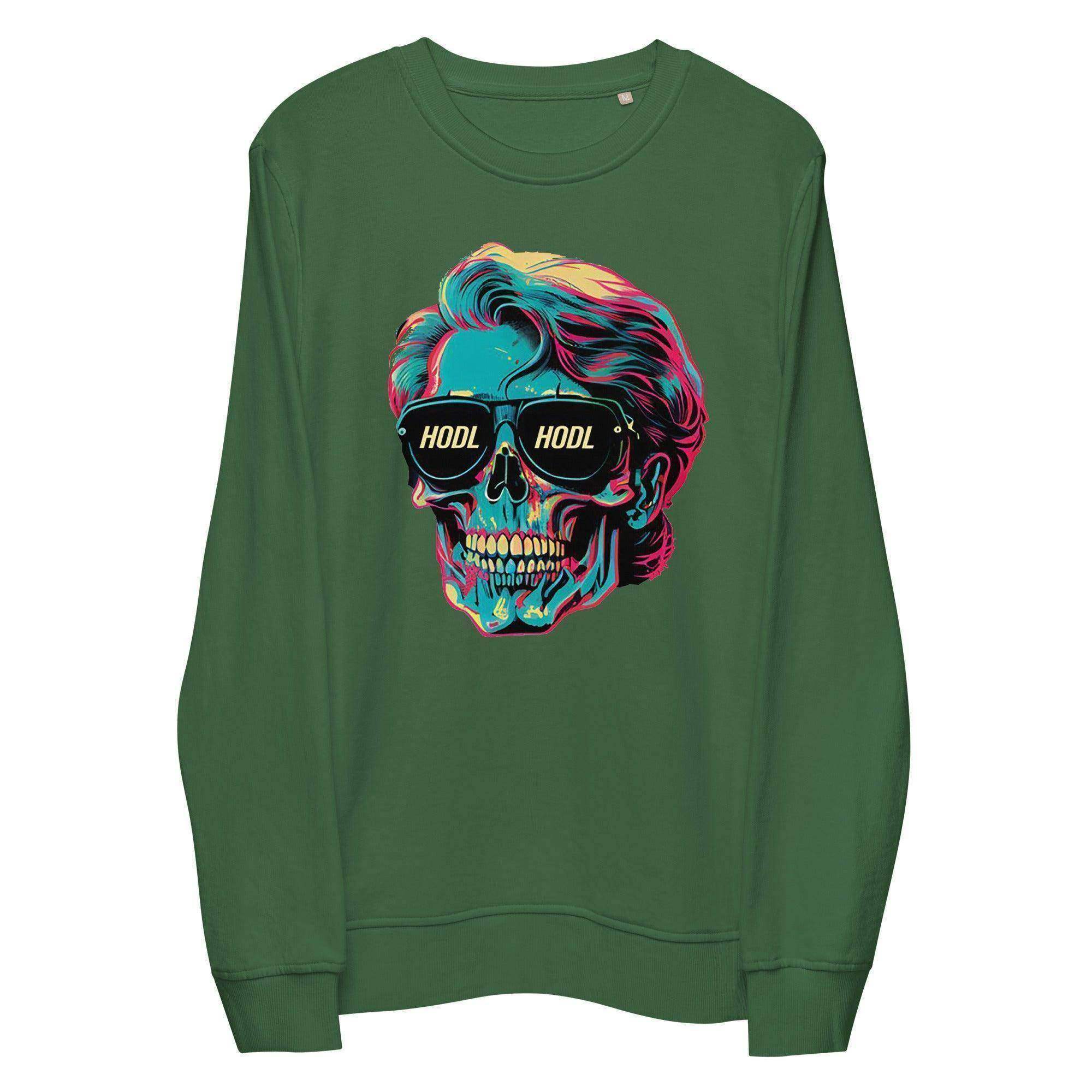 HODL Skull Sweatshirt - InvestmenTees