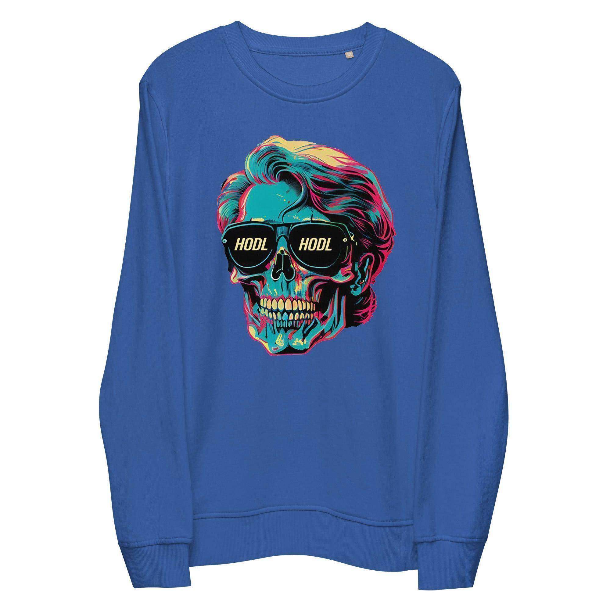 HODL Skull Sweatshirt - InvestmenTees