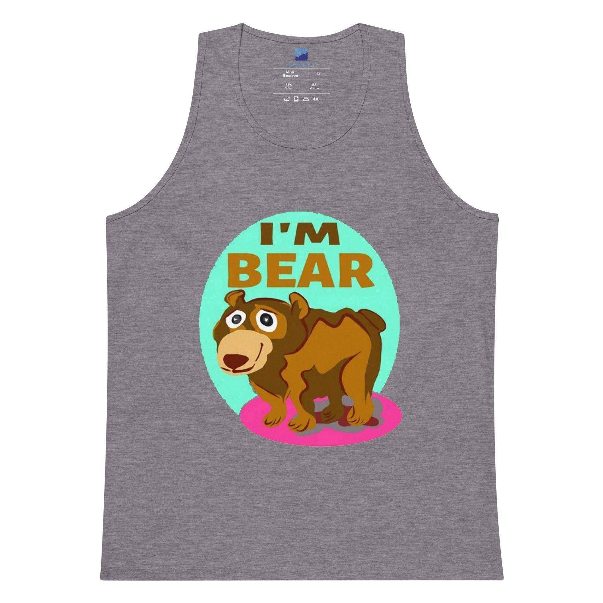 I Am A Bear 1 Tank Top - InvestmenTees