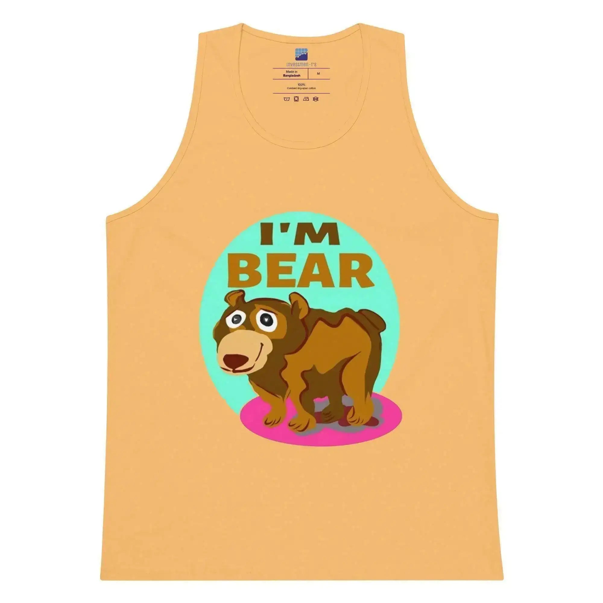 I Am A Bear 1 Tank Top - InvestmenTees