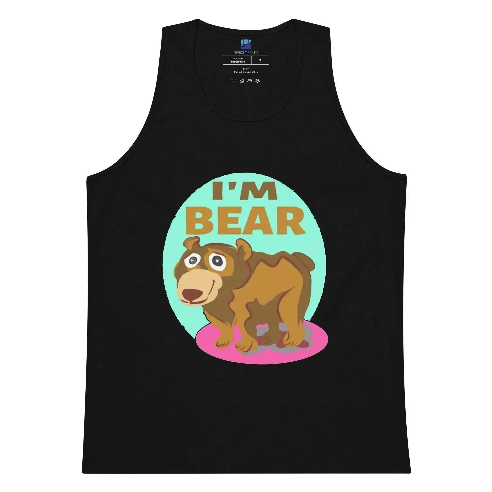 I Am A Bear 1 Tank Top - InvestmenTees
