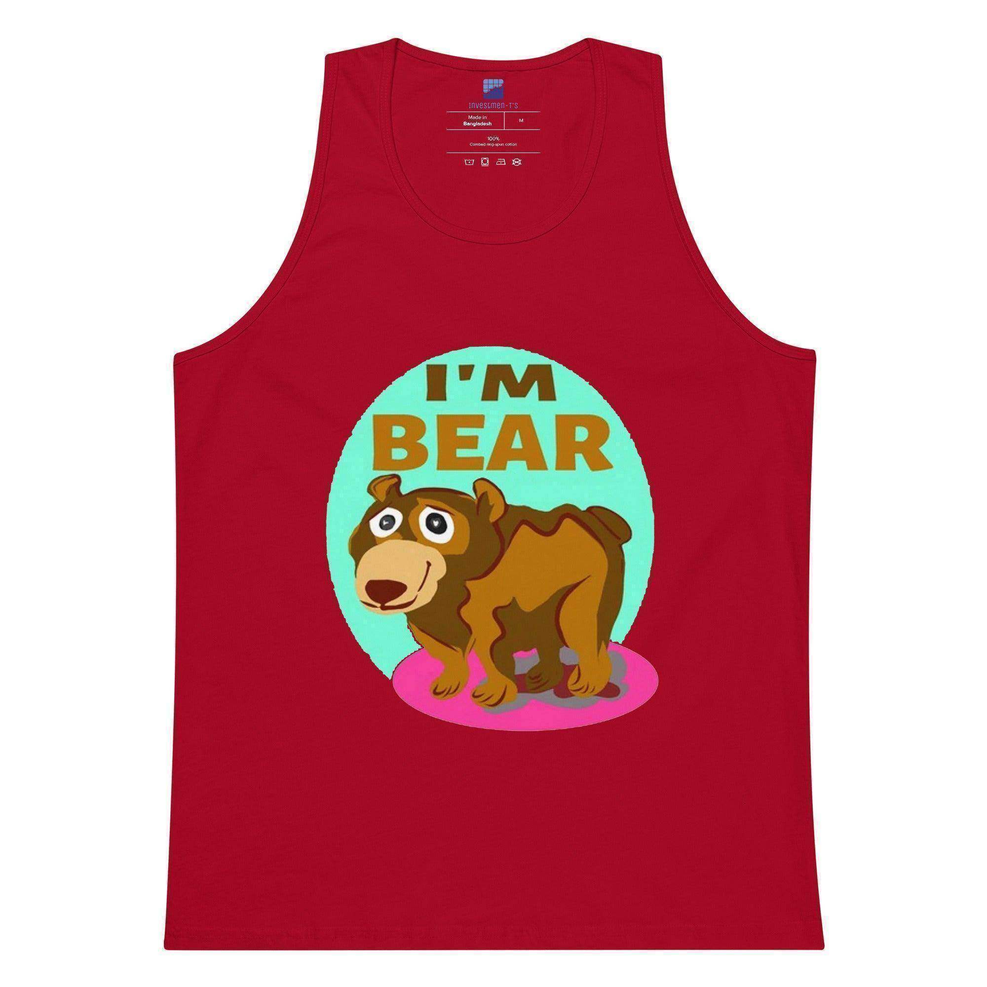 I Am A Bear 1 Tank Top - InvestmenTees