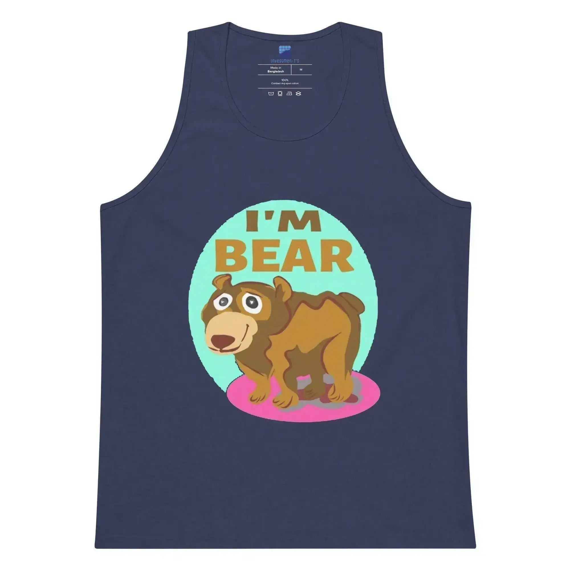 I Am A Bear 1 Tank Top - InvestmenTees