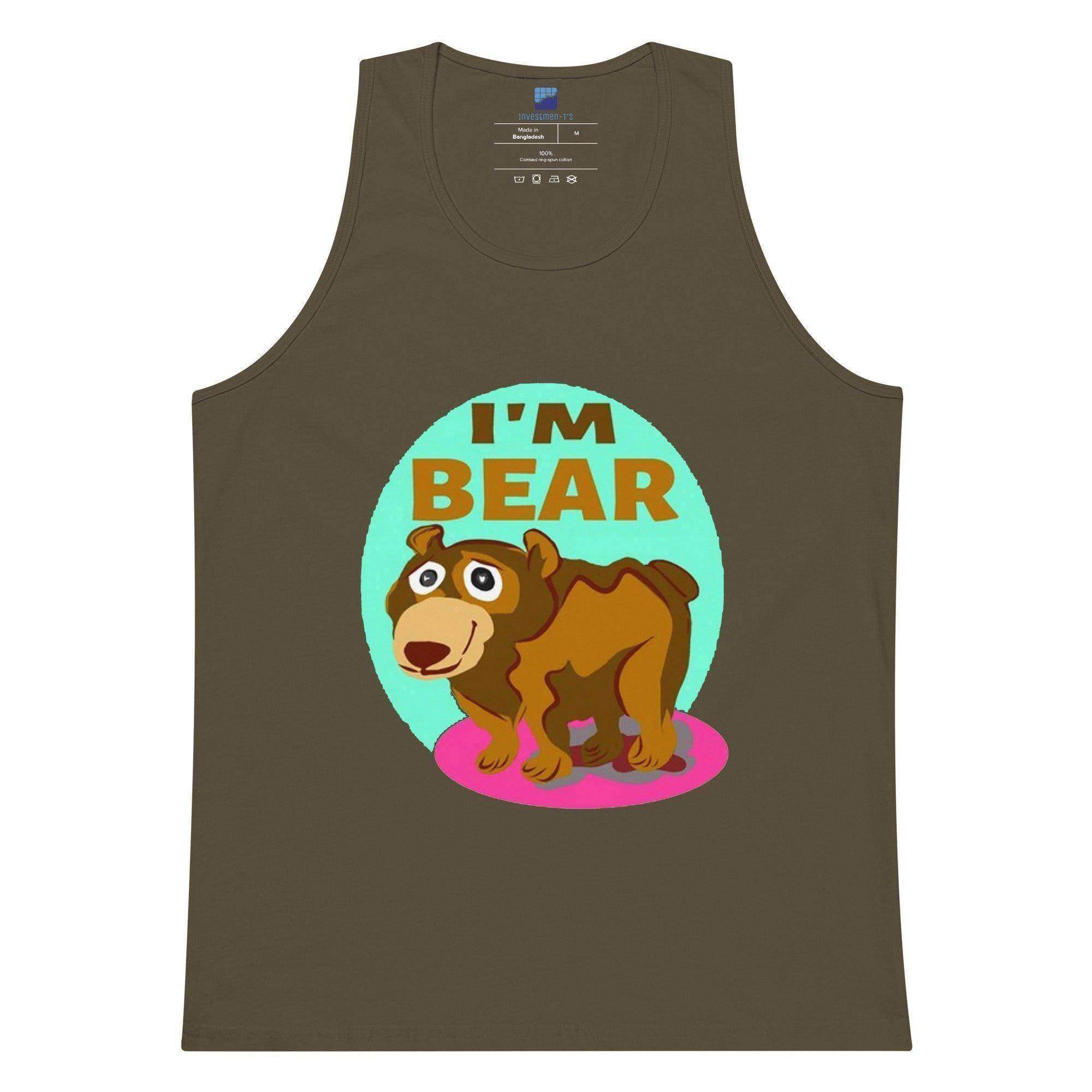 I Am A Bear 1 Tank Top - InvestmenTees