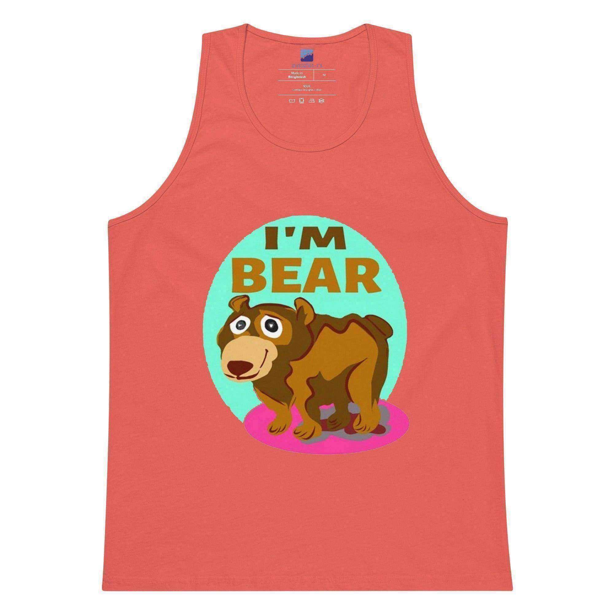 I Am A Bear 1 Tank Top - InvestmenTees