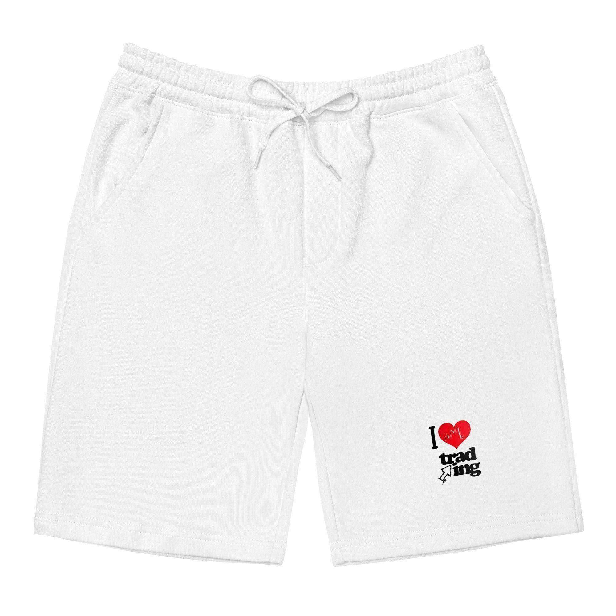 I Love Trading Fleece Shorts - InvestmenTees