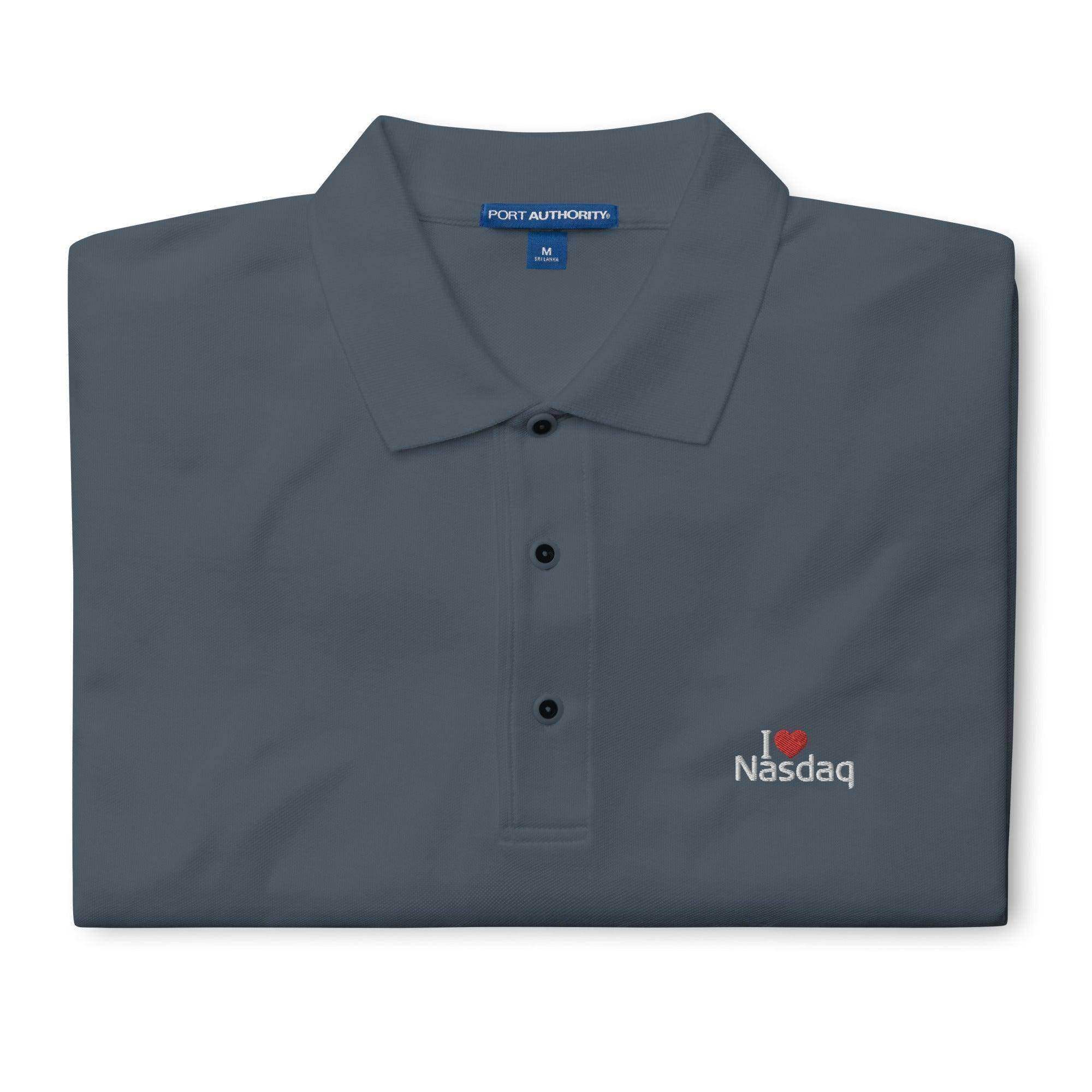 I LUV Nasdaq Polo Shirt - InvestmenTees
