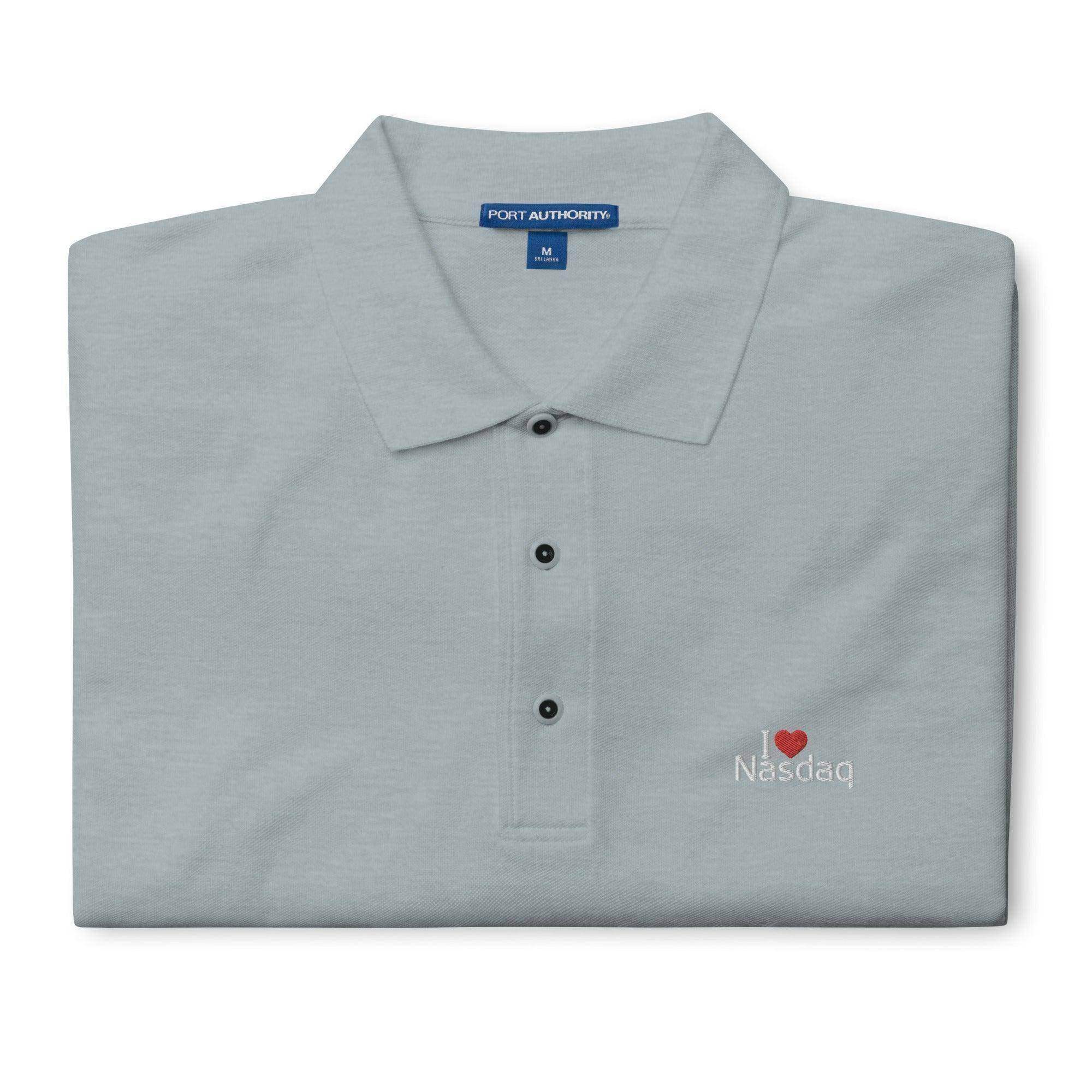 I LUV Nasdaq Polo Shirt - InvestmenTees