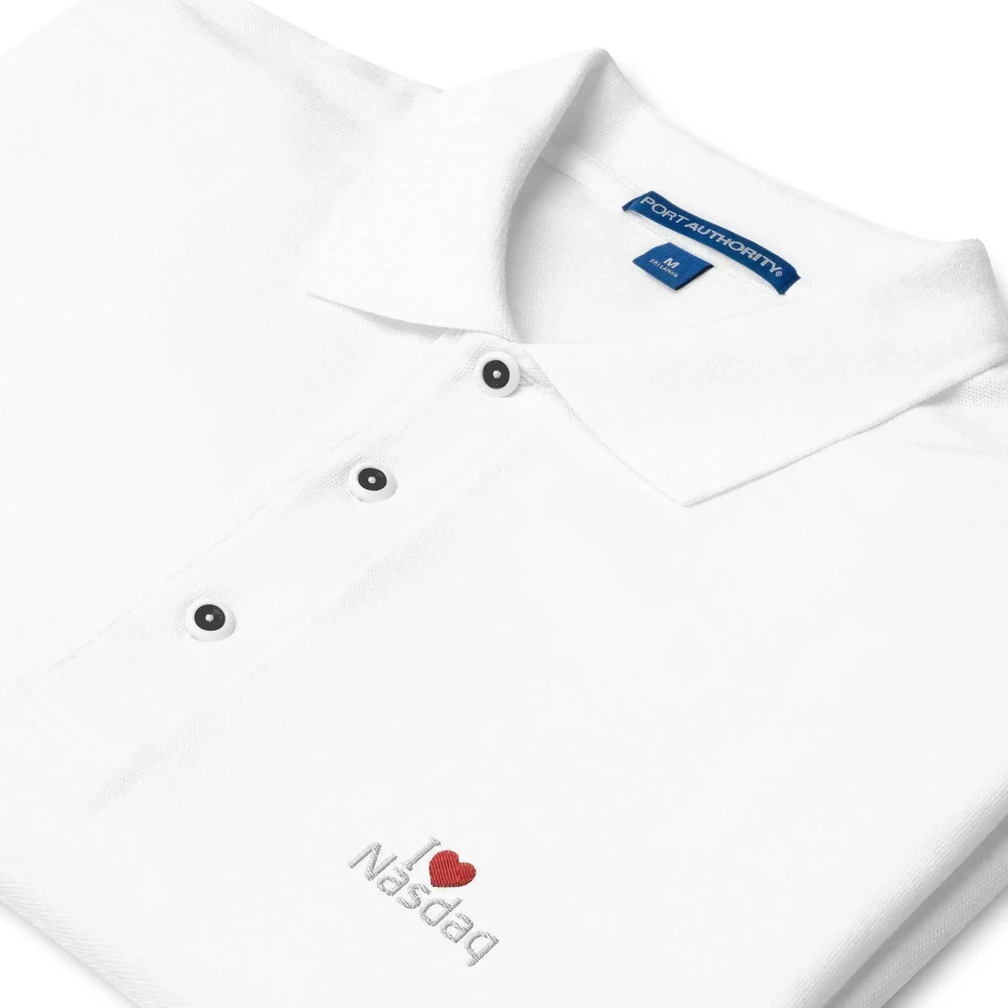 I LUV Nasdaq Polo Shirt - InvestmenTees