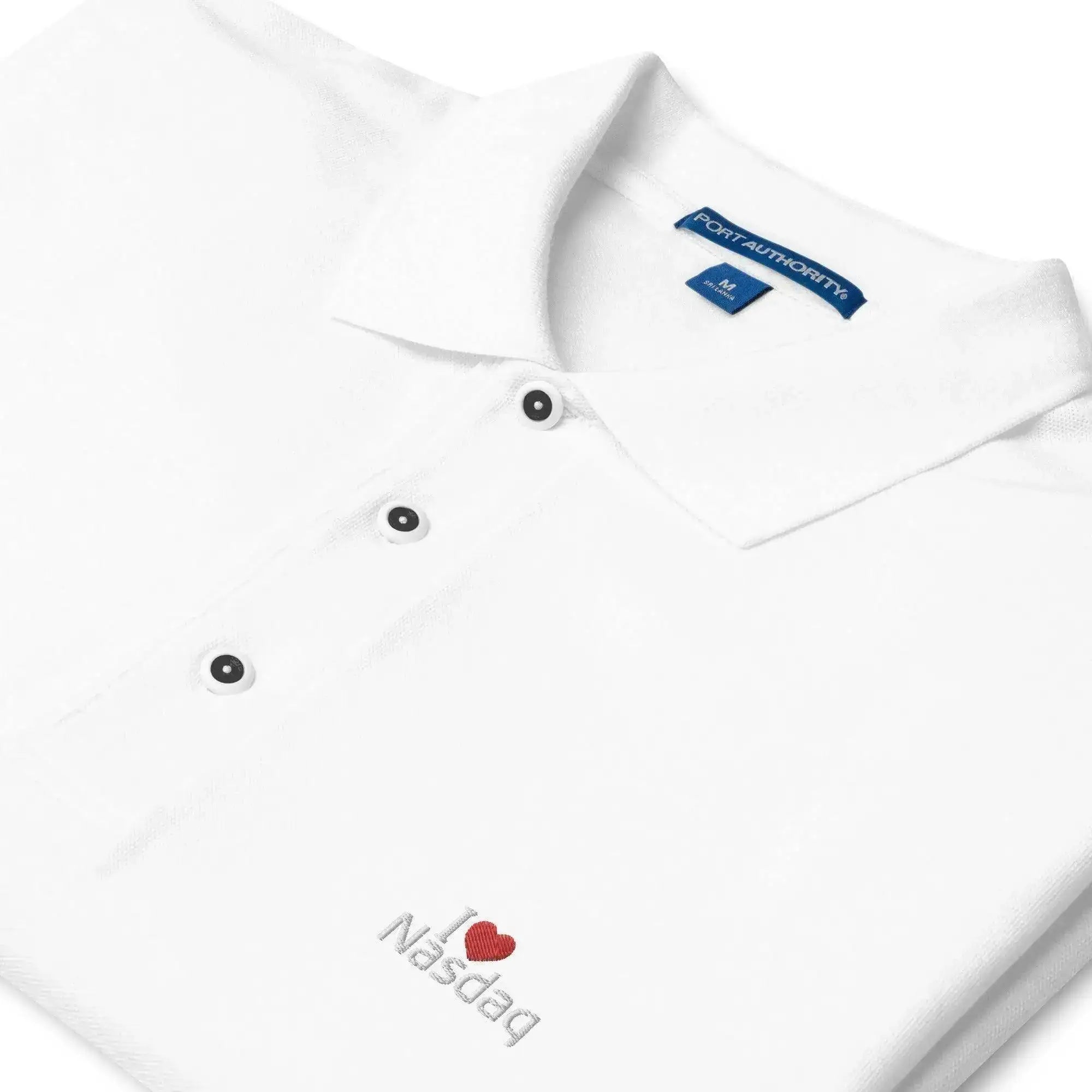 I LUV Nasdaq Polo Shirt - InvestmenTees