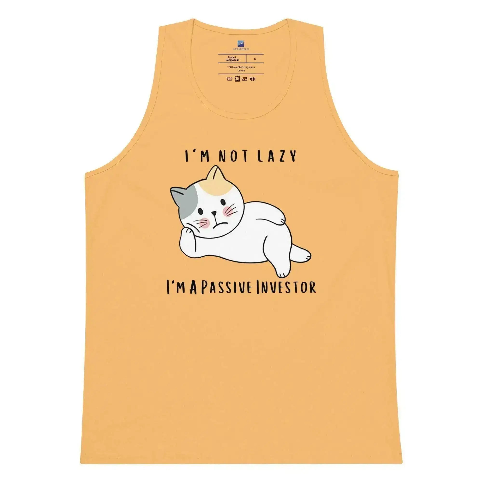 I'm A Passive Investor Tank Top - InvestmenTees