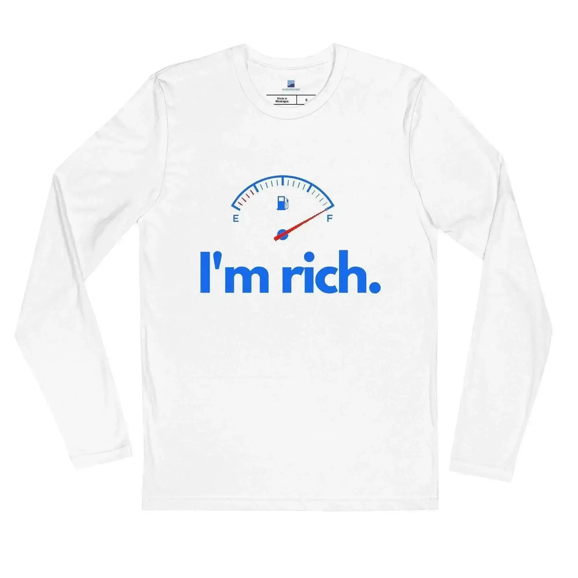 I'm Rich Long Sleeve T-Shirt - InvestmenTees