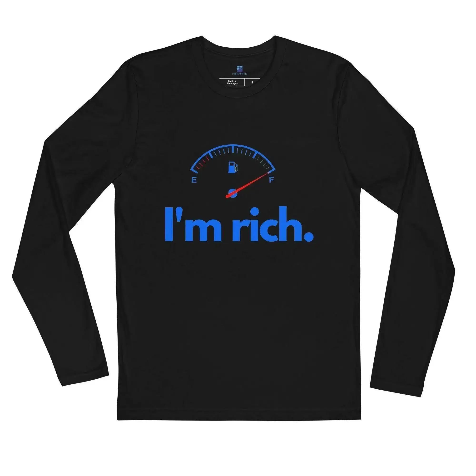 I'm Rich Long Sleeve T-Shirt - InvestmenTees