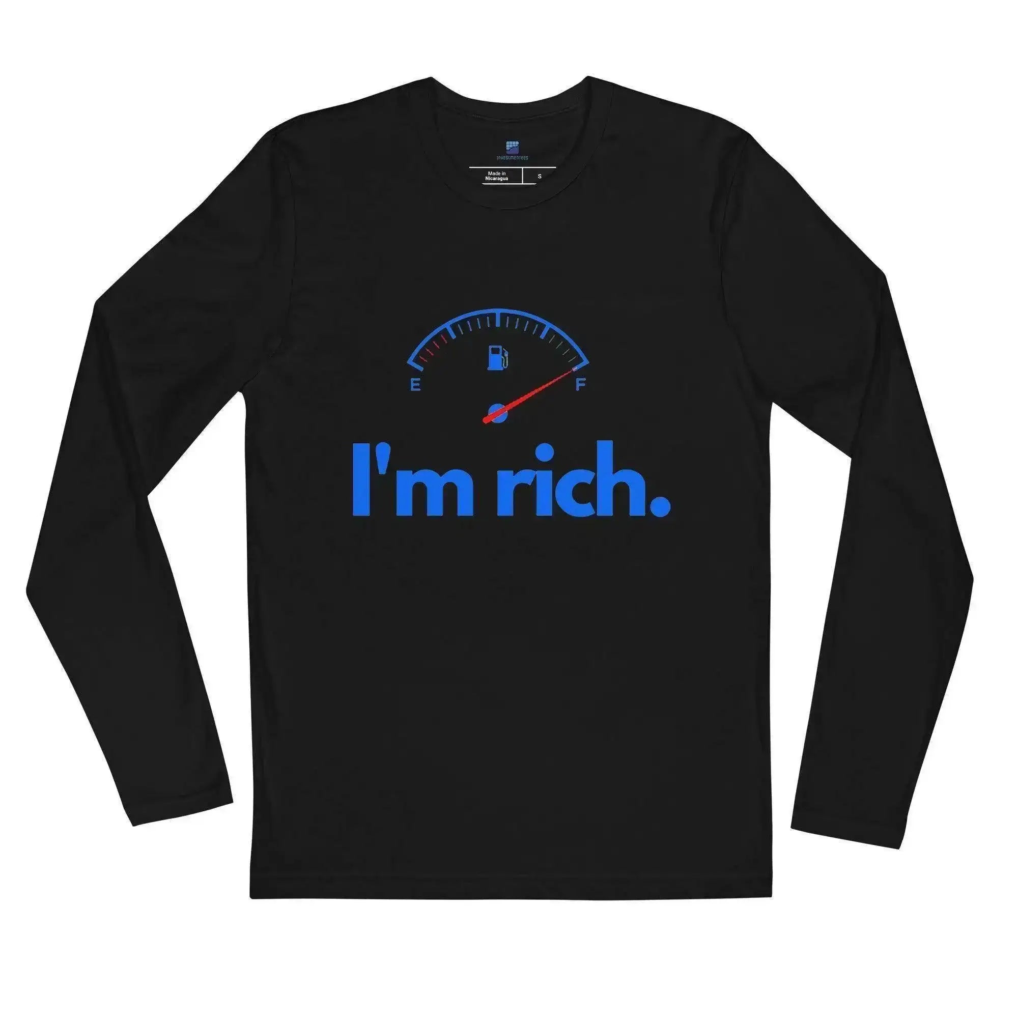 I'm Rich Long Sleeve T-Shirt - InvestmenTees