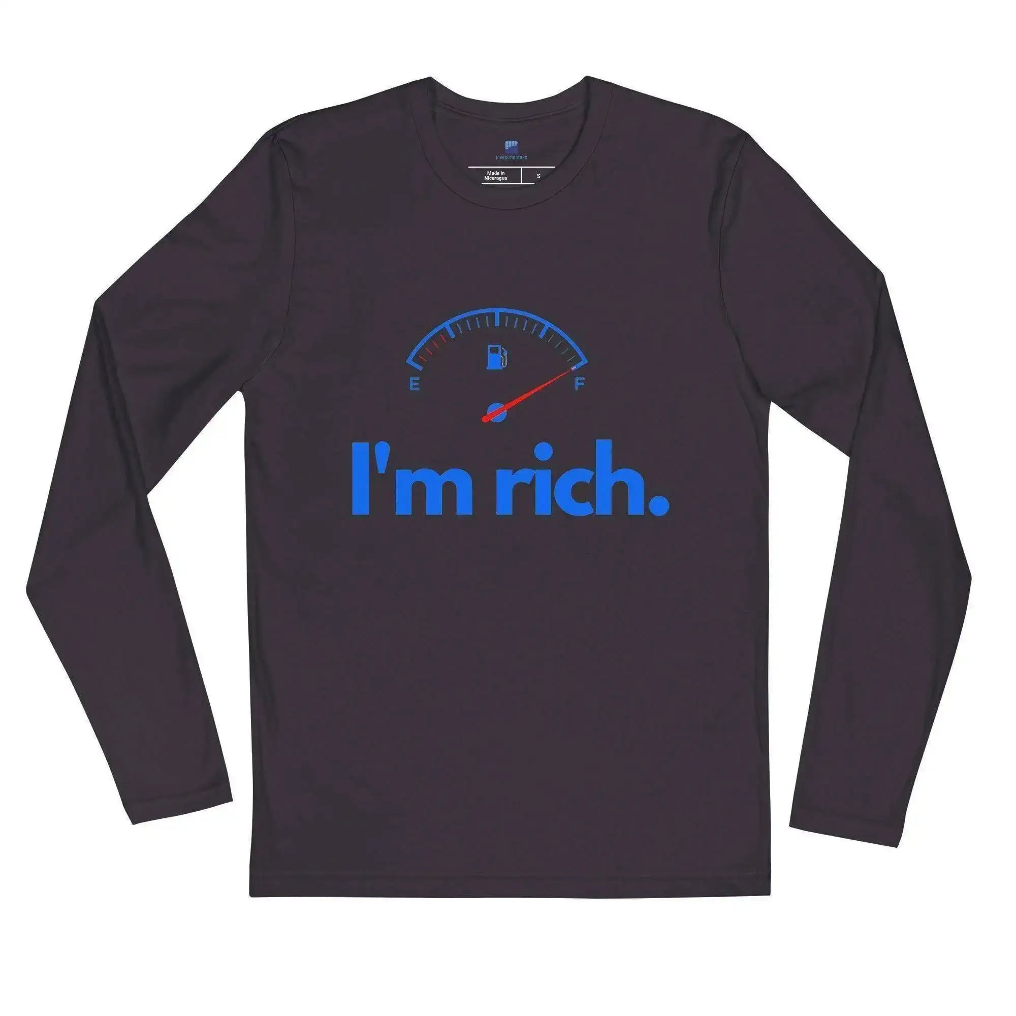 I'm Rich Long Sleeve T-Shirt - InvestmenTees