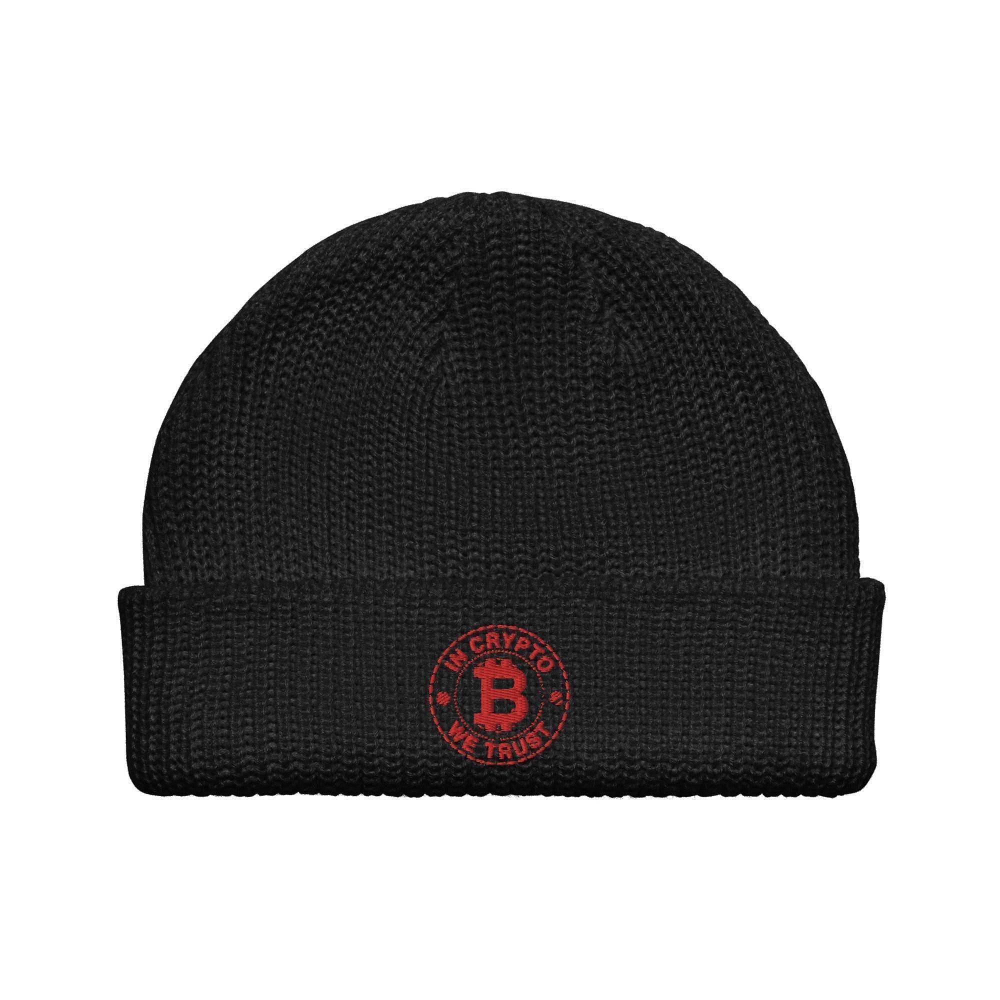 In Crypto We Trust Beanie - InvestmenTees