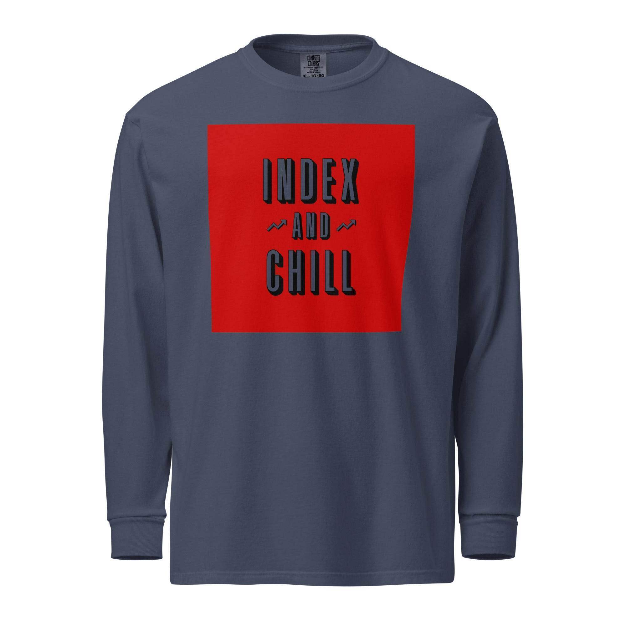Index & Chill Long Sleeve T-Shirt - InvestmenTees