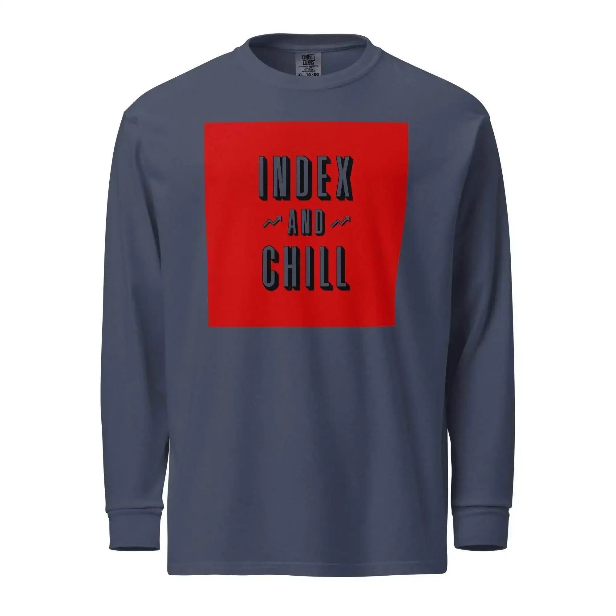 Index & Chill Long Sleeve T-Shirt - InvestmenTees
