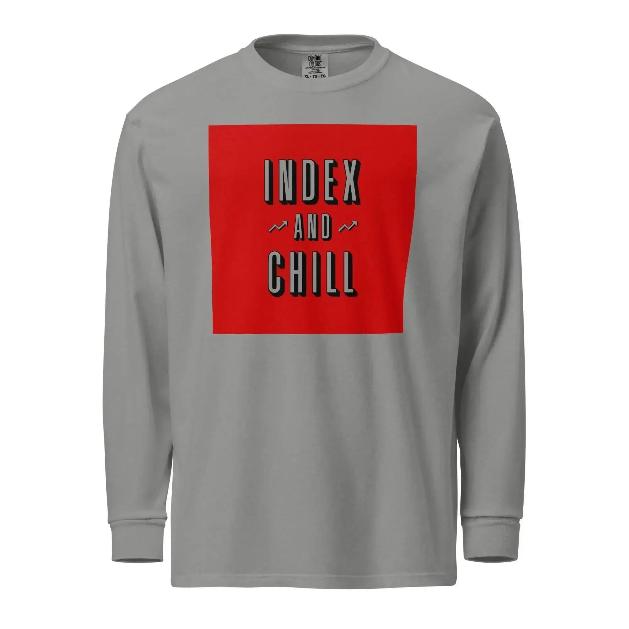 Index & Chill Long Sleeve T-Shirt - InvestmenTees