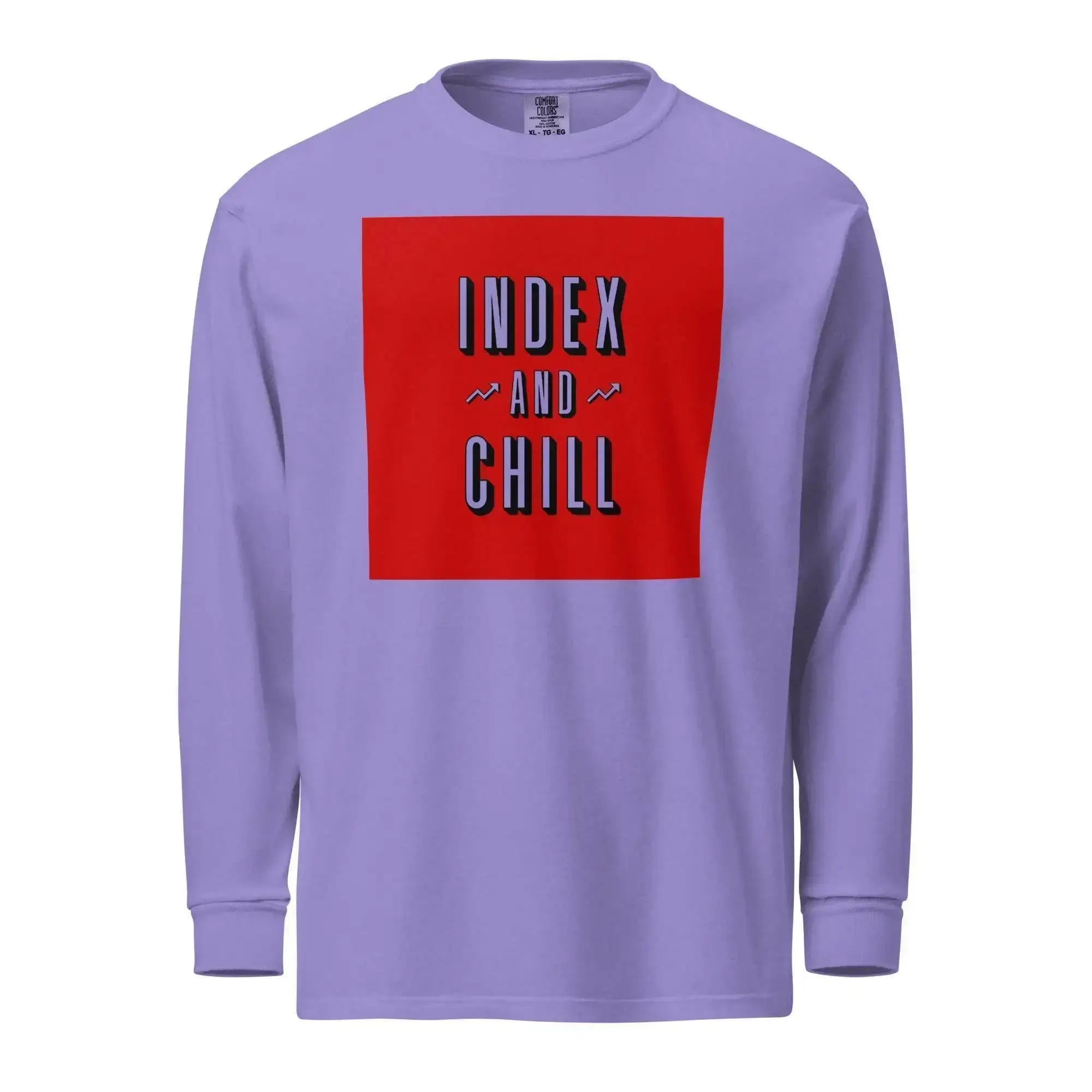 Index & Chill Long Sleeve T-Shirt - InvestmenTees