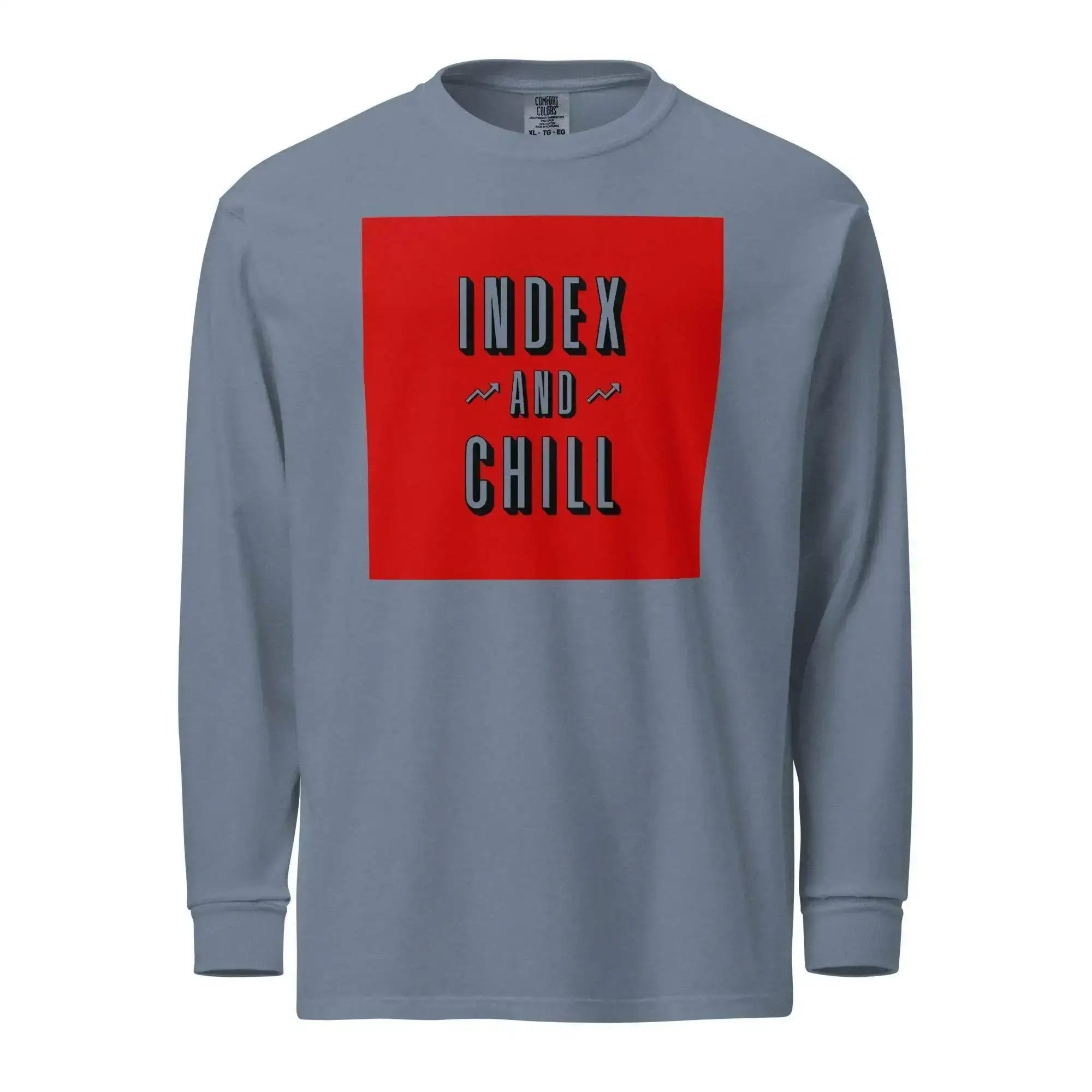 Index & Chill Long Sleeve T-Shirt - InvestmenTees