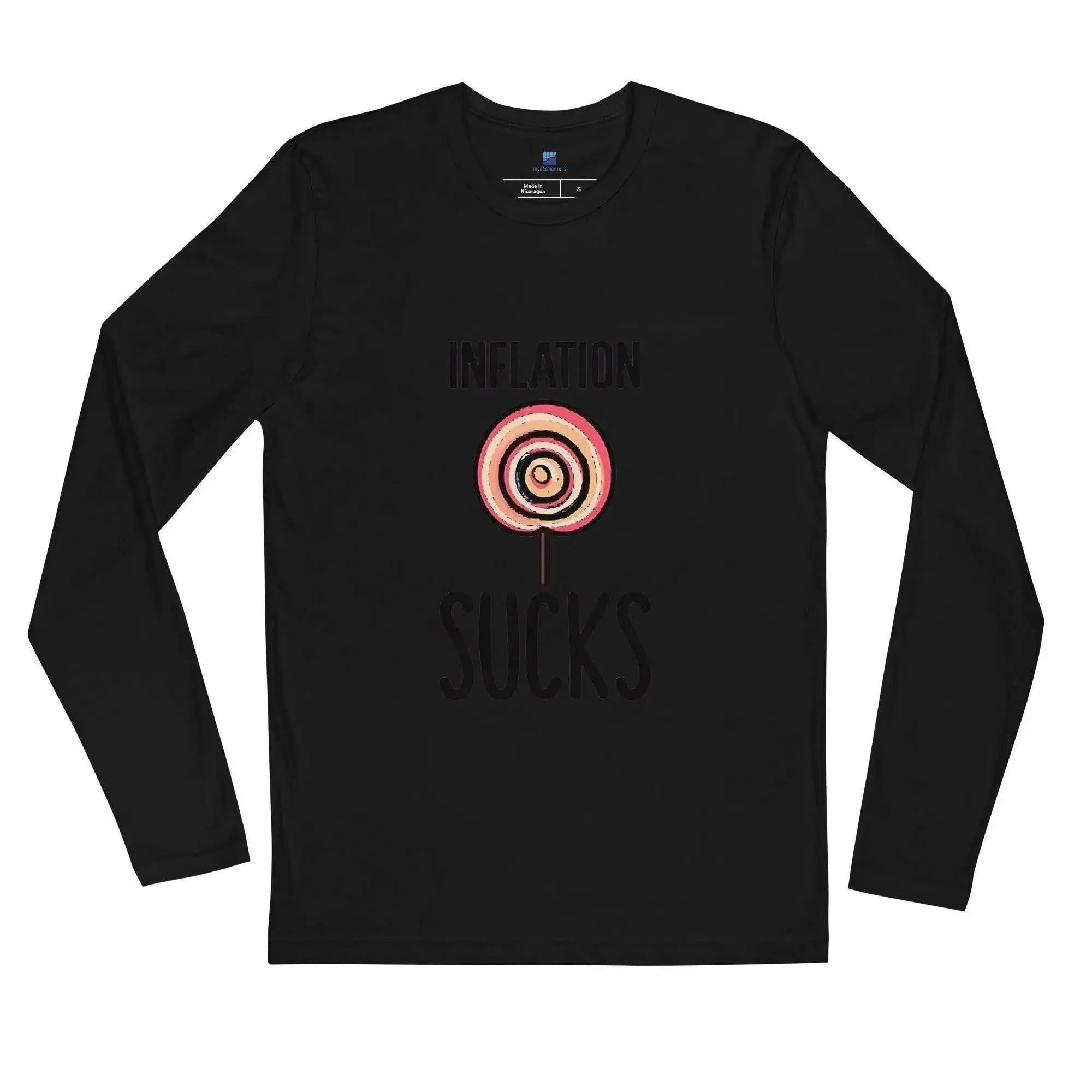 Inflation Sucks Long Sleeve T-Shirt - InvestmenTees