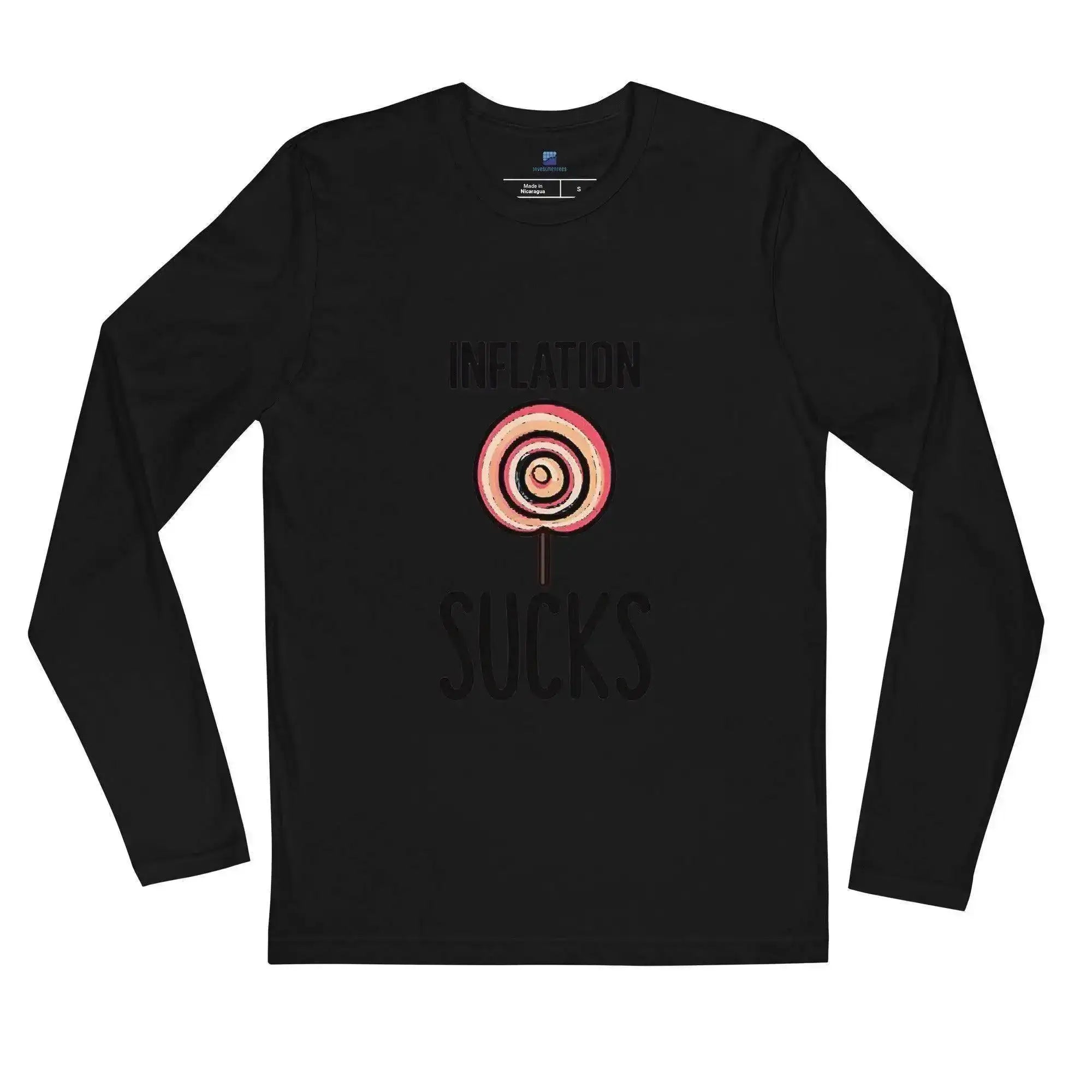 Inflation Sucks Long Sleeve T-Shirt - InvestmenTees