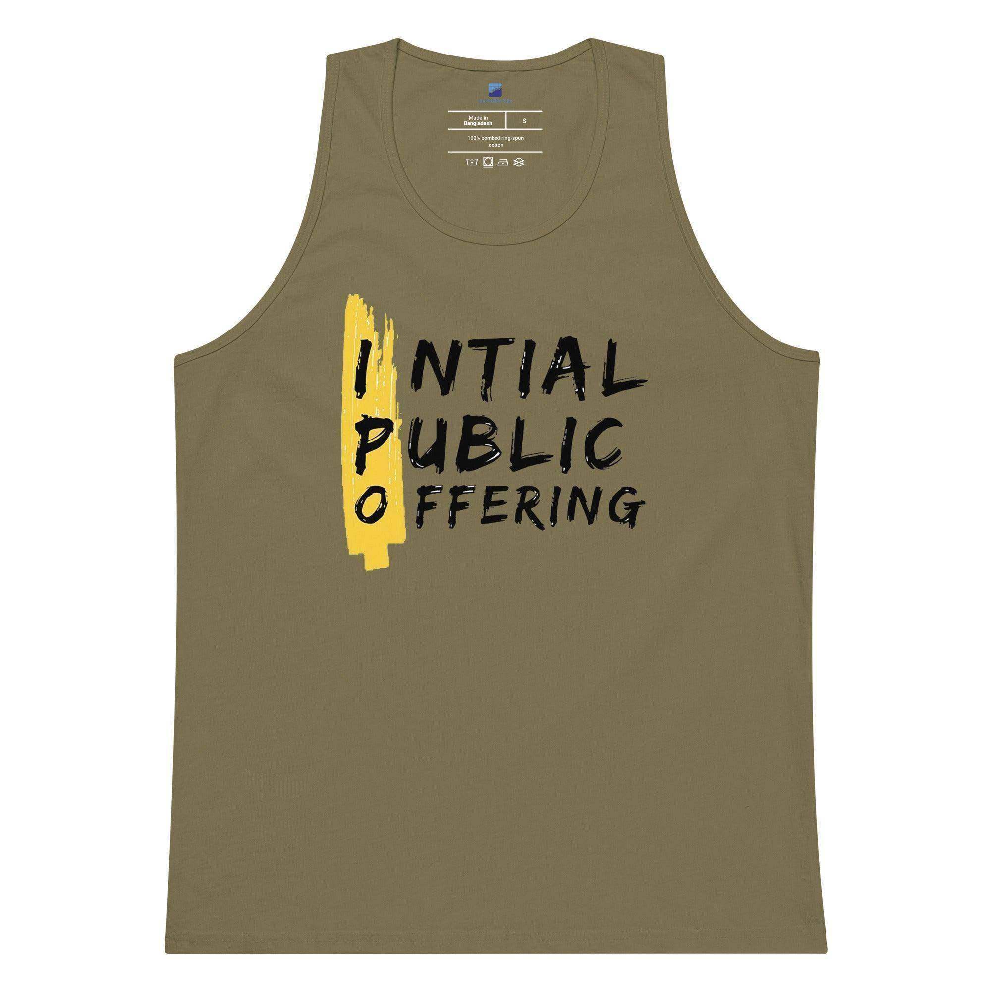 Initial Public Offering | IPO Tank Top - InvestmenTees