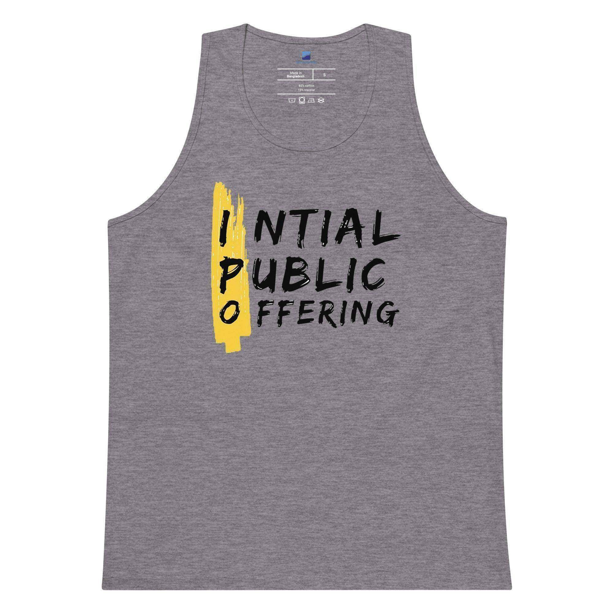 Initial Public Offering | IPO Tank Top - InvestmenTees