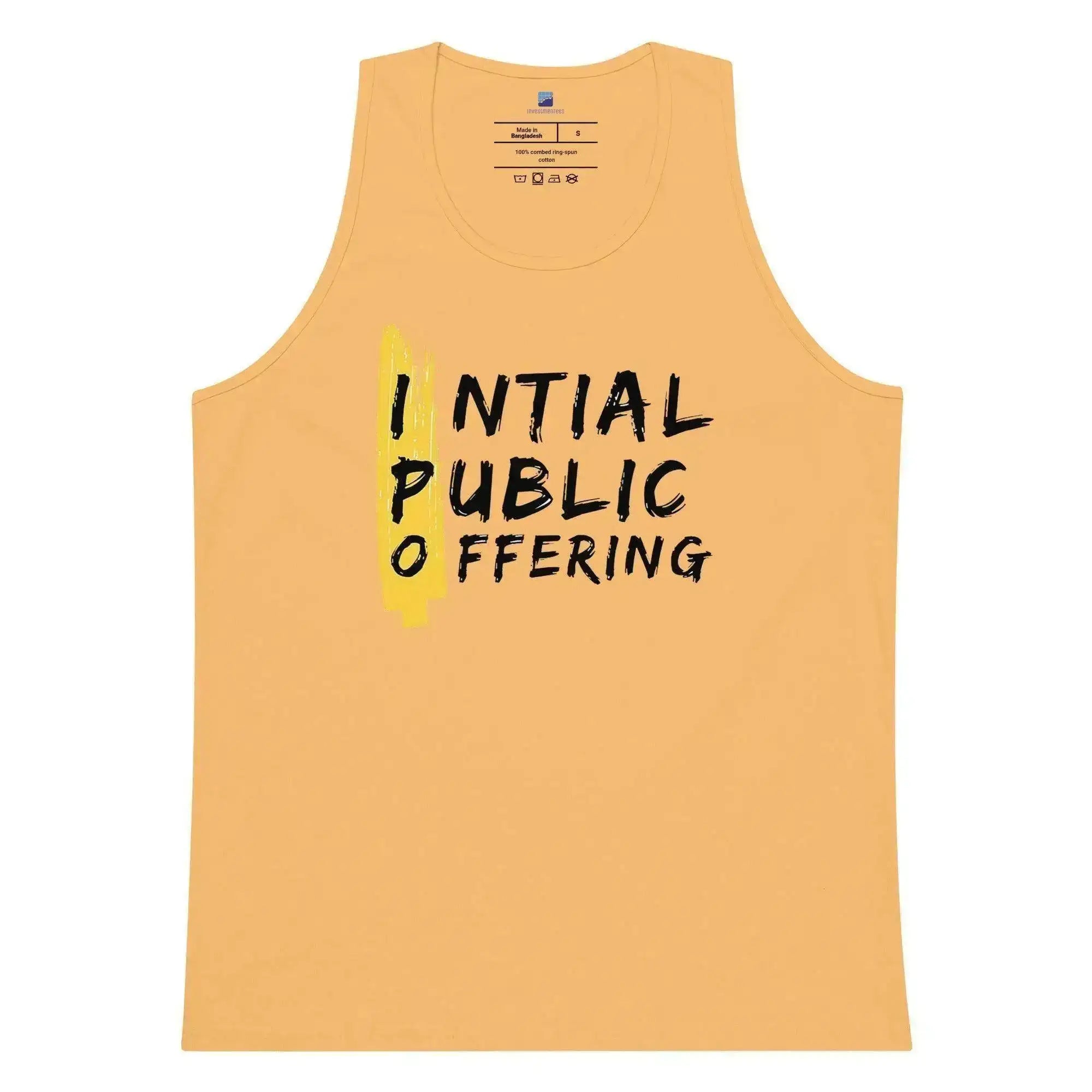 Initial Public Offering | IPO Tank Top - InvestmenTees