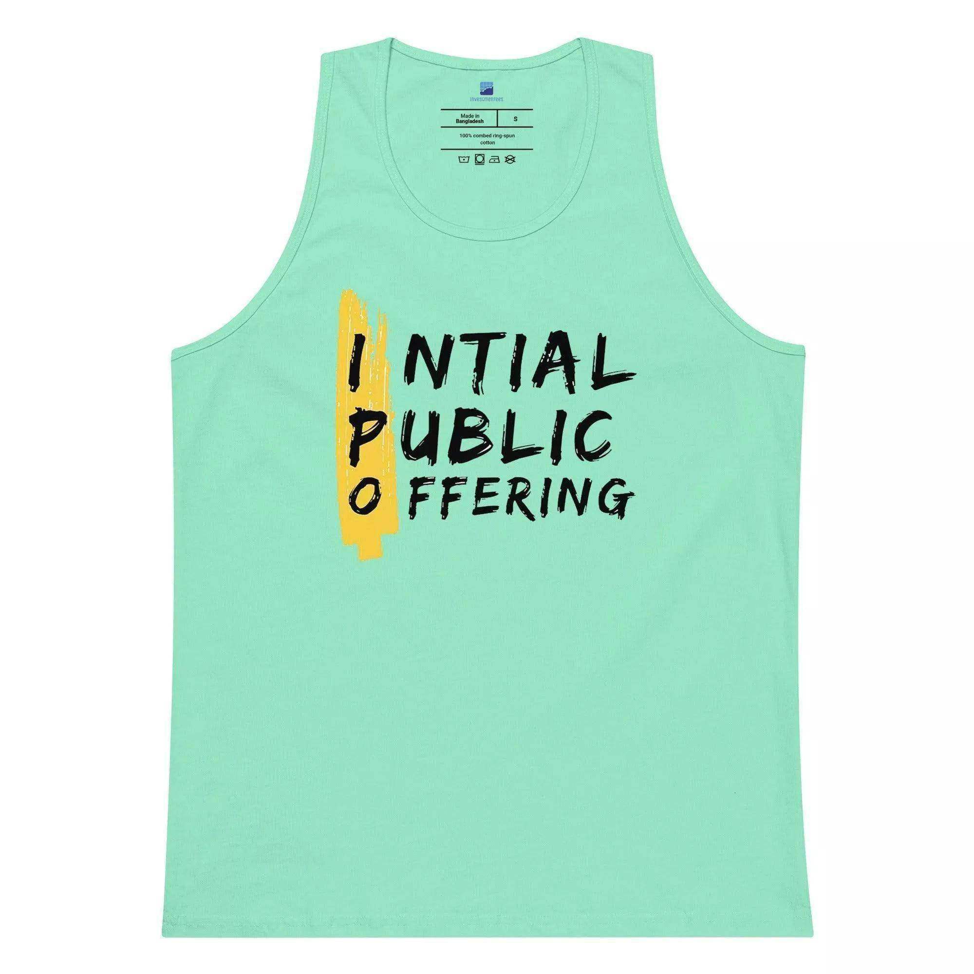 Initial Public Offering | IPO Tank Top - InvestmenTees