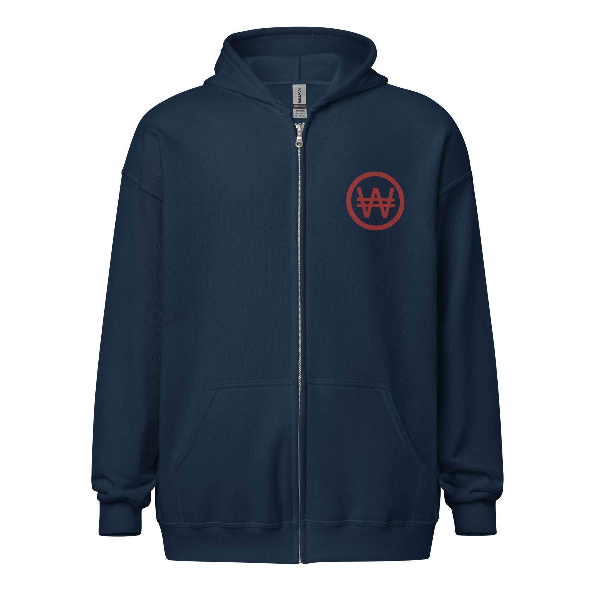 International Money Zip Up Hoodie - InvestmenTees