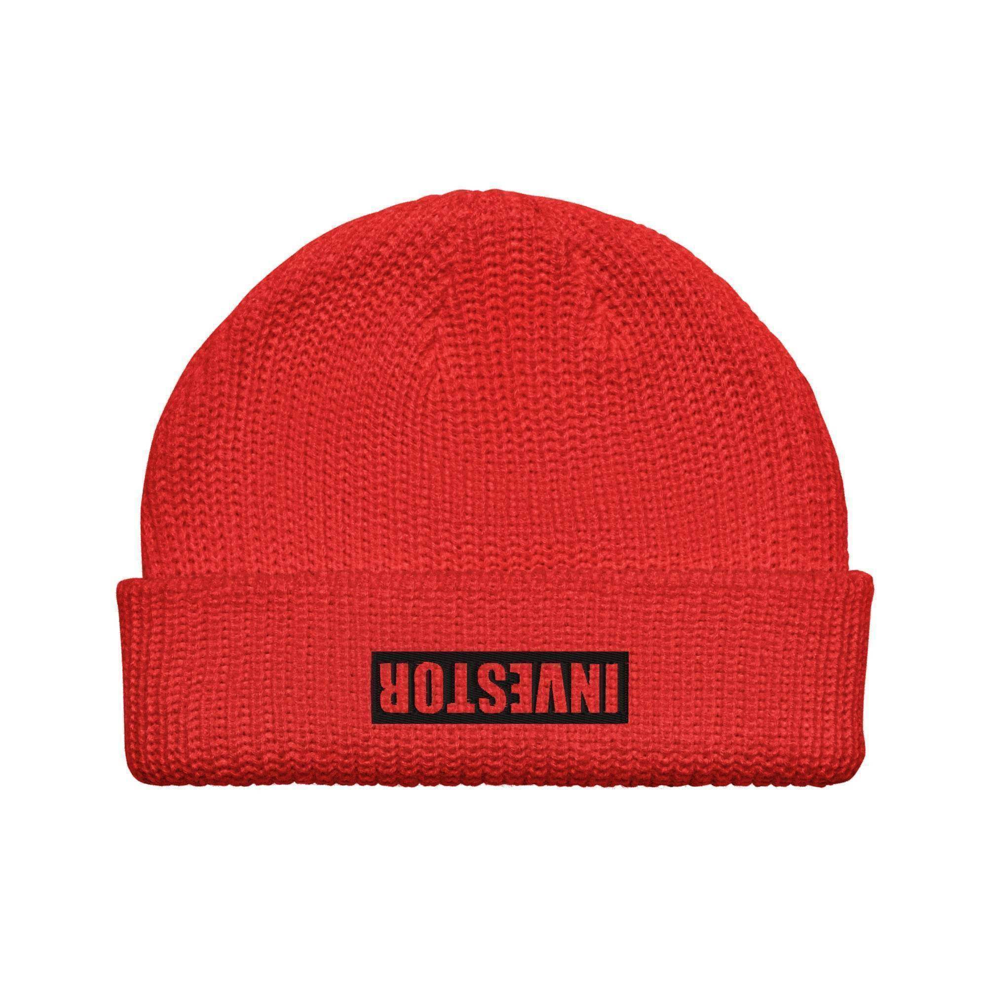Inverted Investor Beanie - InvestmenTees