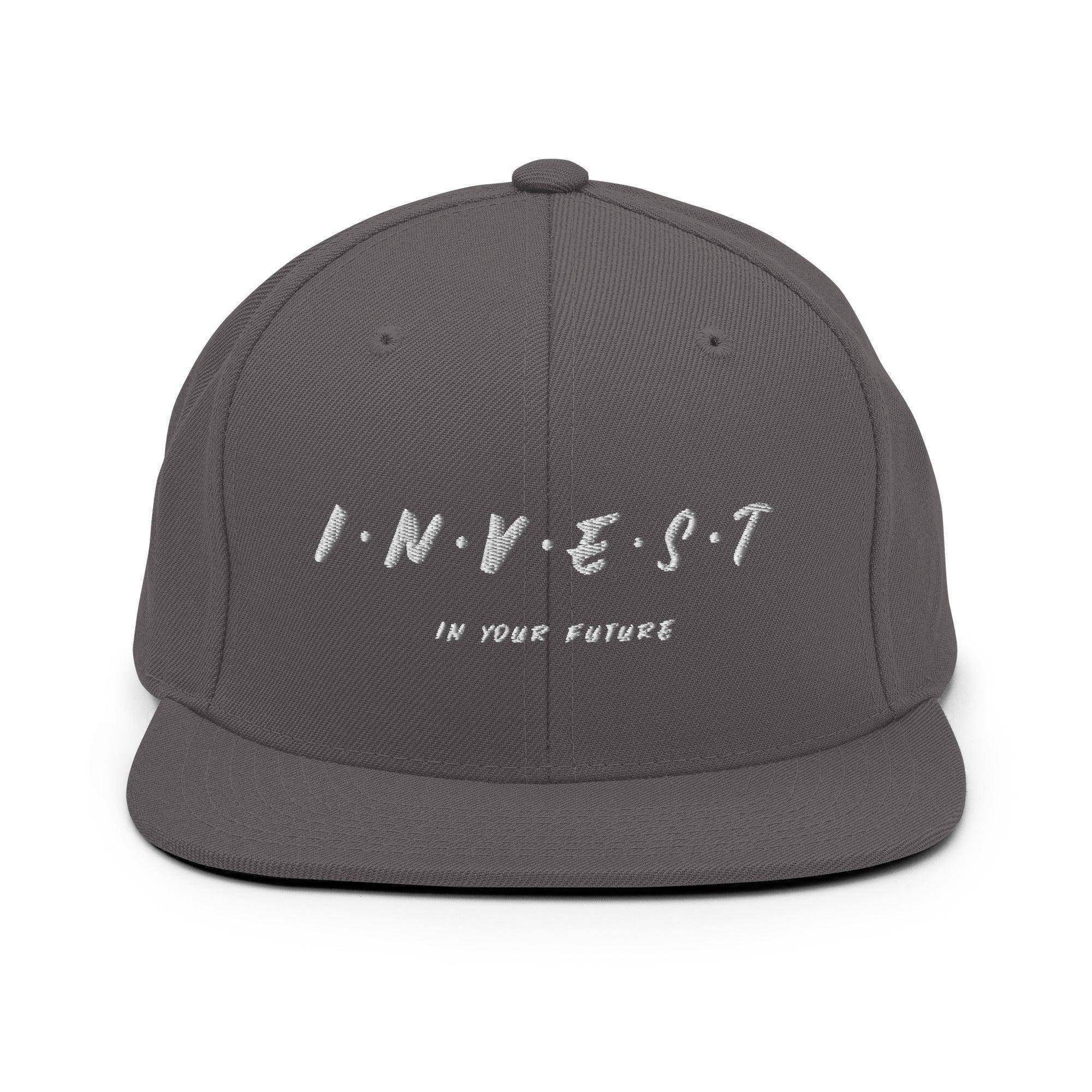 Invest In Your Future | Finance Snapback Hat - InvestmenTees