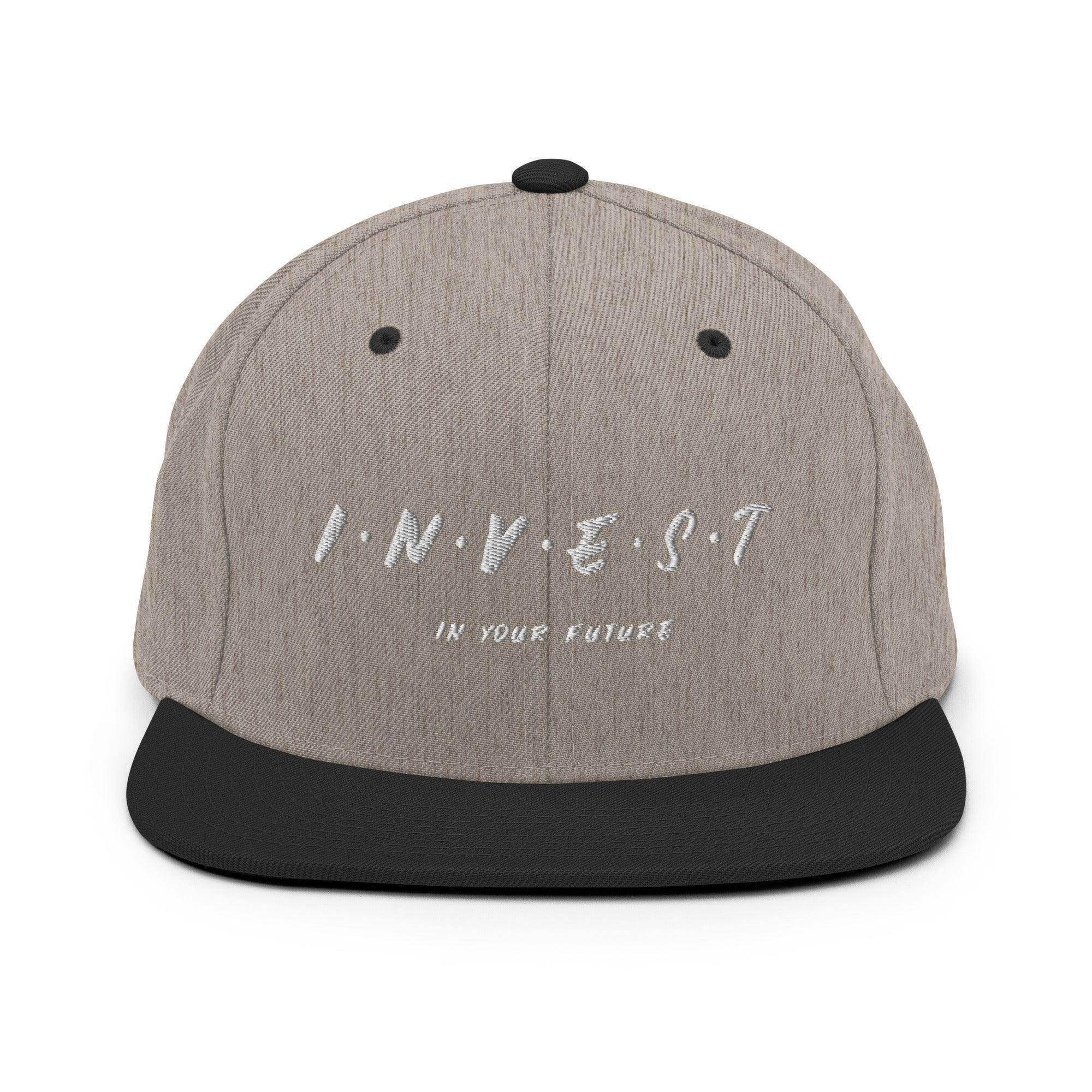 Invest In Your Future | Finance Snapback Hat - InvestmenTees
