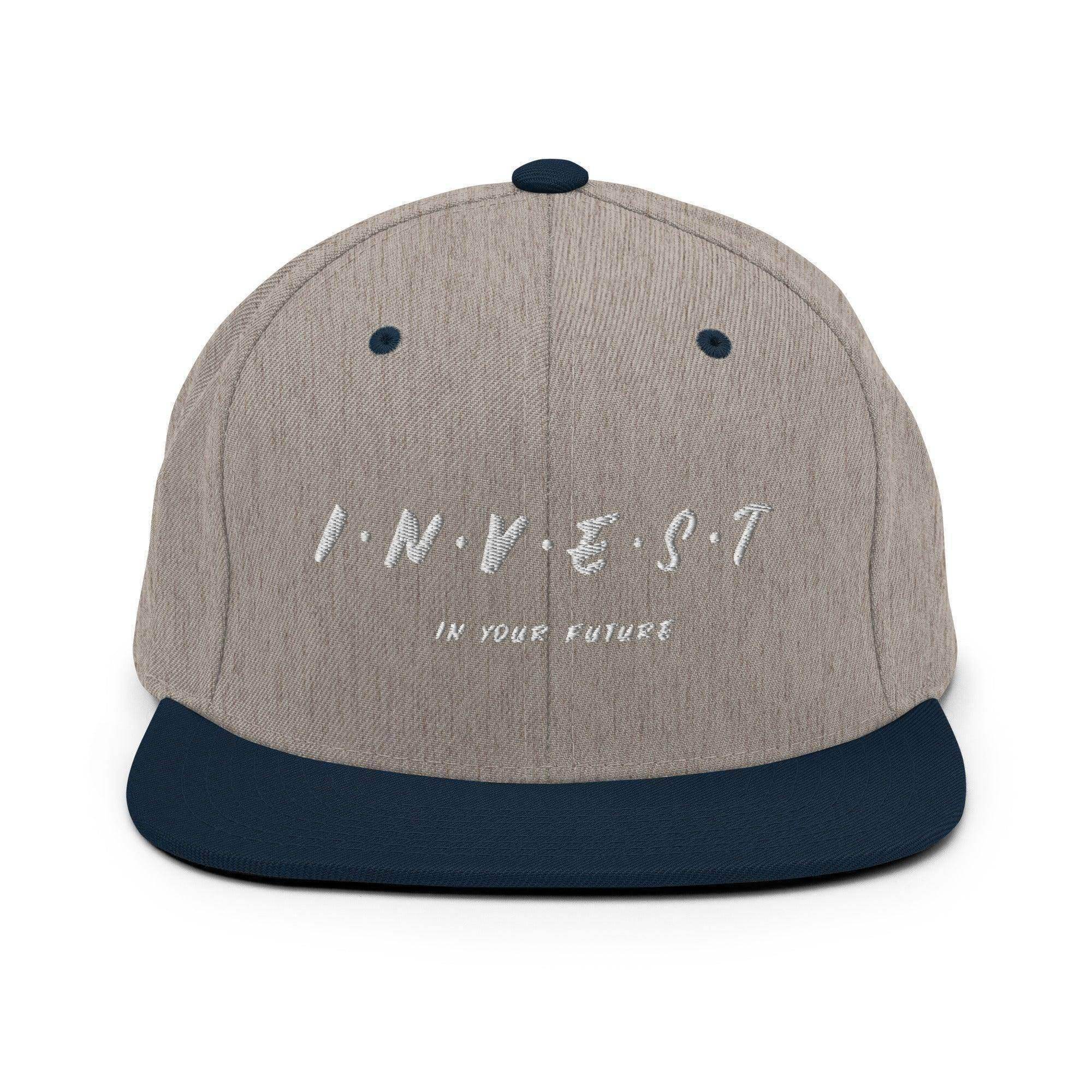 Invest In Your Future | Finance Snapback Hat - InvestmenTees