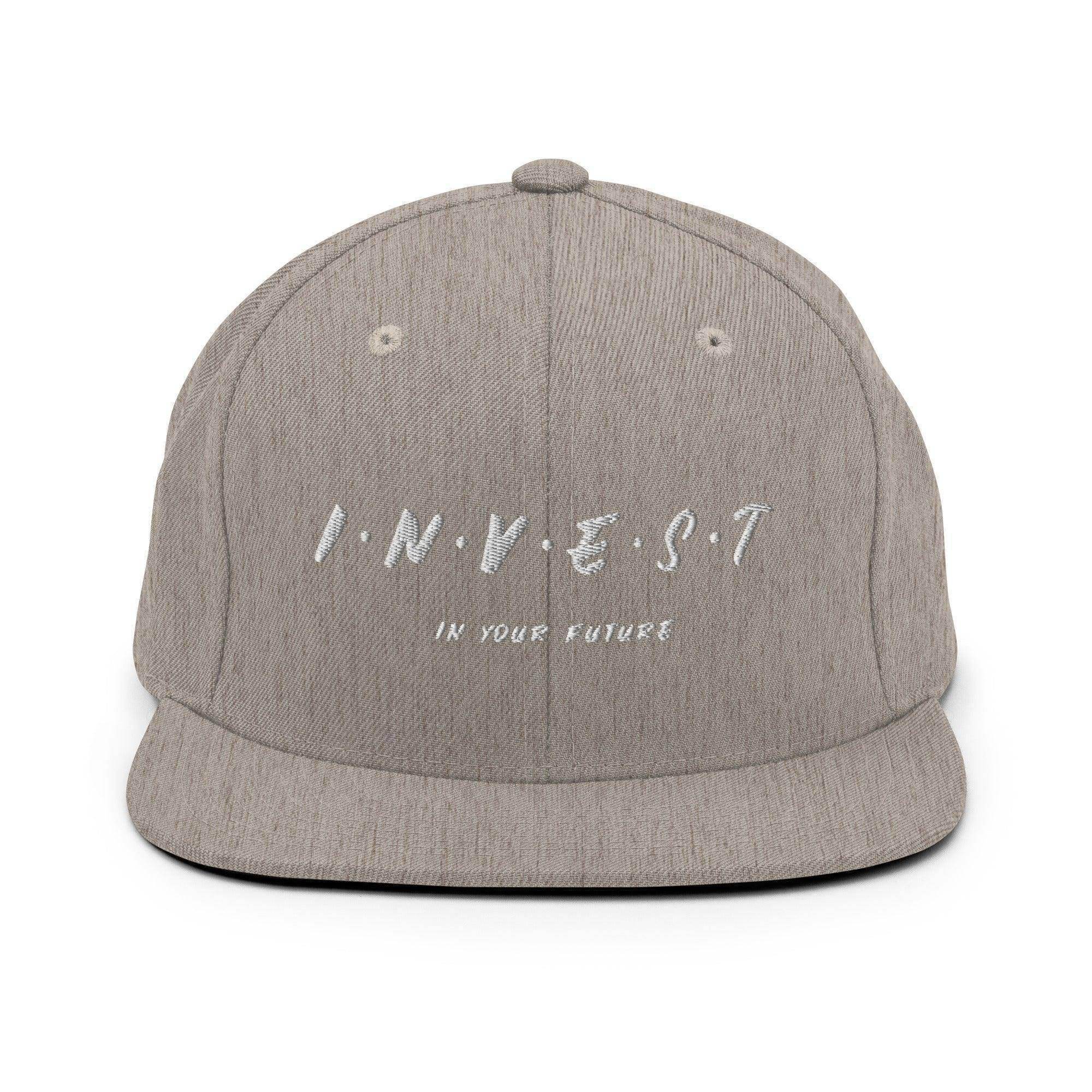 Invest In Your Future | Finance Snapback Hat - InvestmenTees