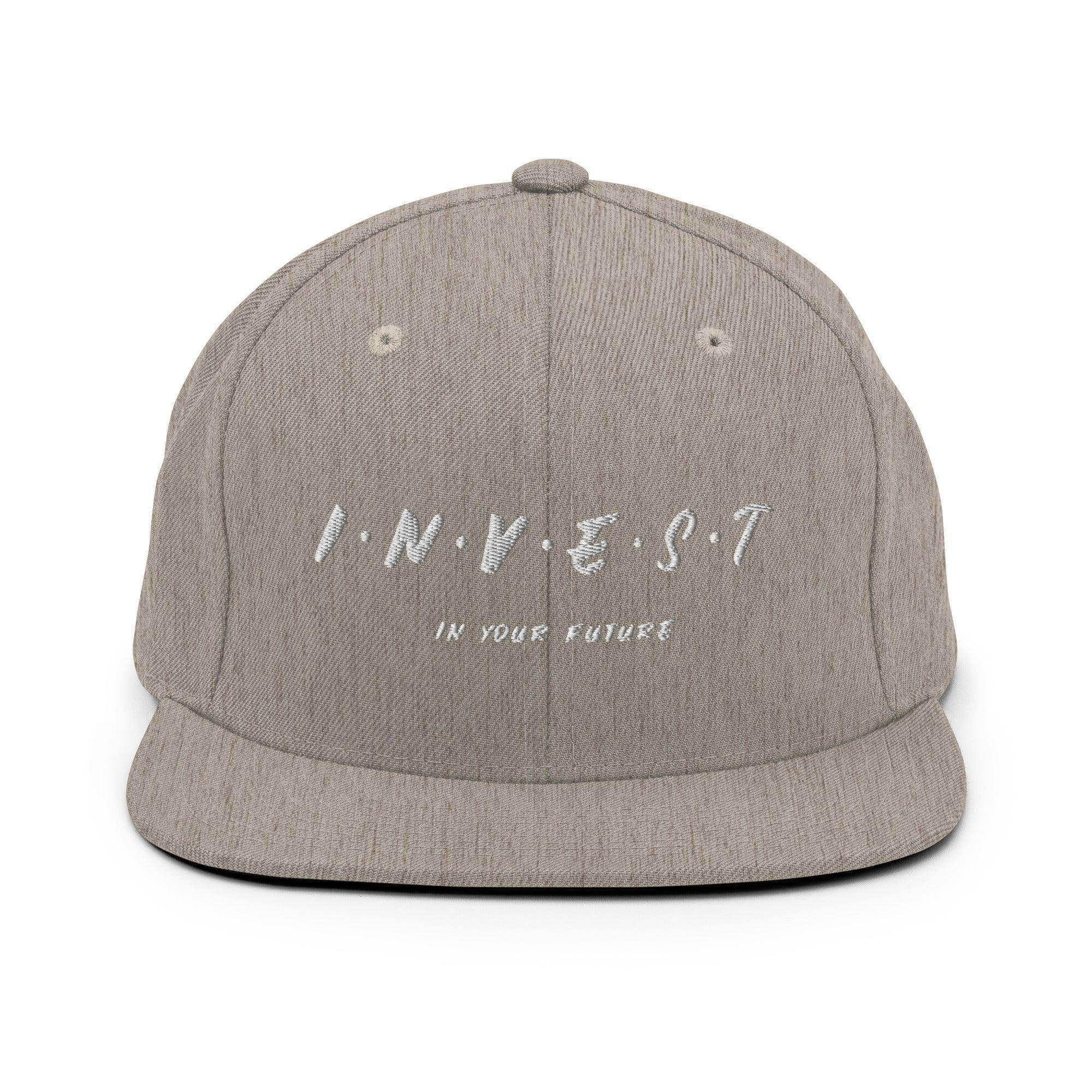 Invest In Your Future | Finance Snapback Hat - InvestmenTees