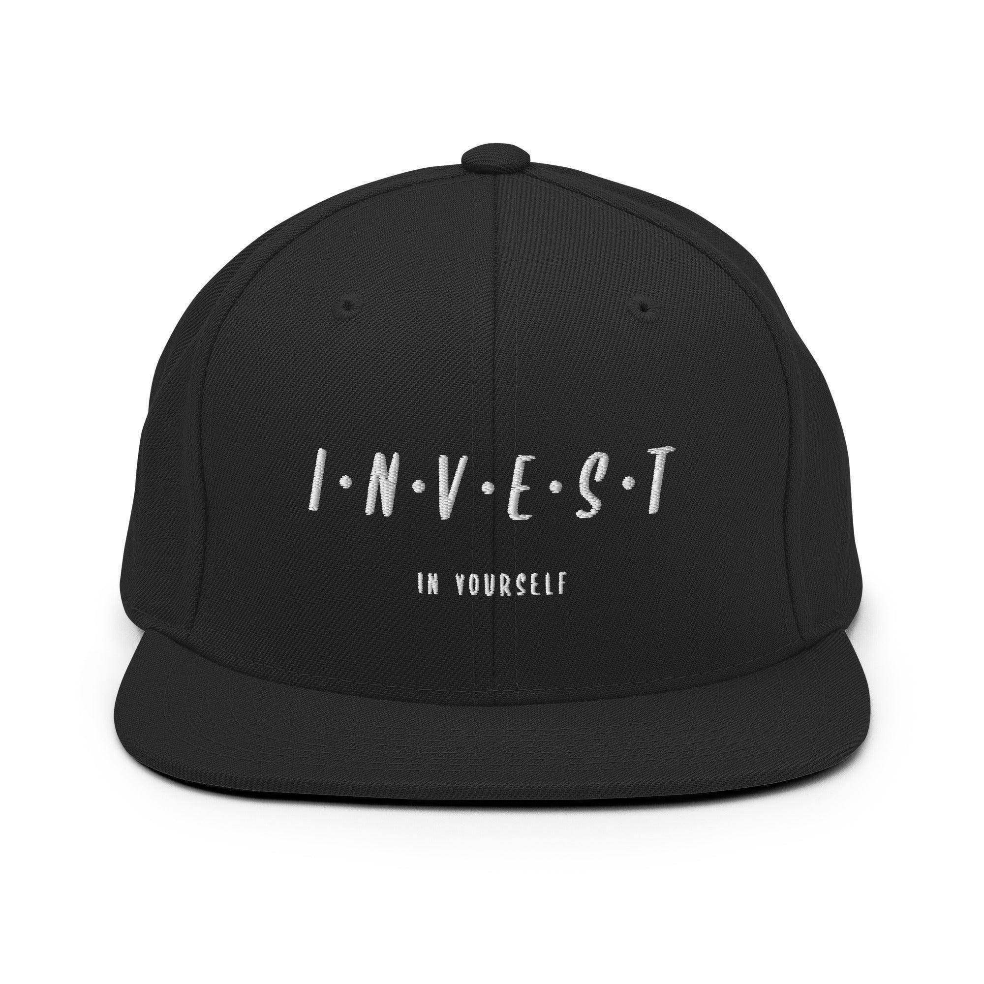 Invest In Yourself | Finance Snapback Hat - InvestmenTees