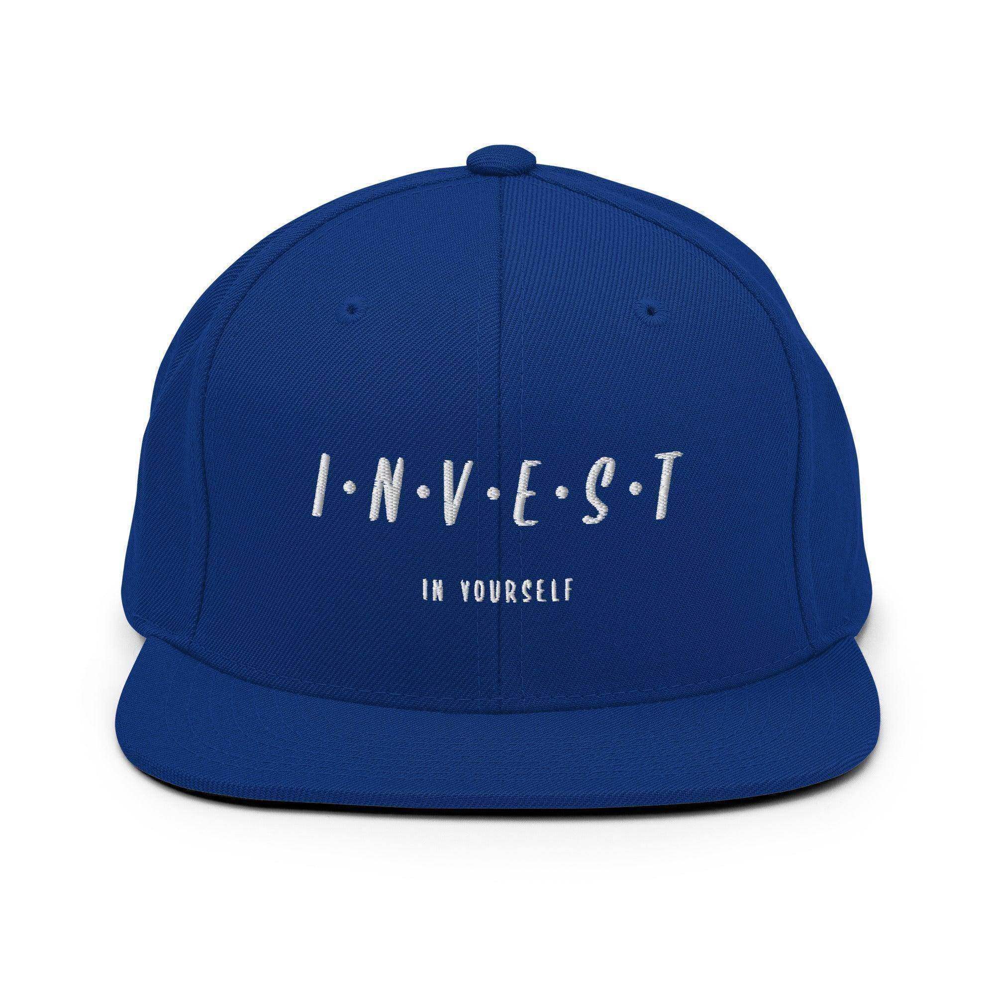 Invest In Yourself | Finance Snapback Hat - InvestmenTees