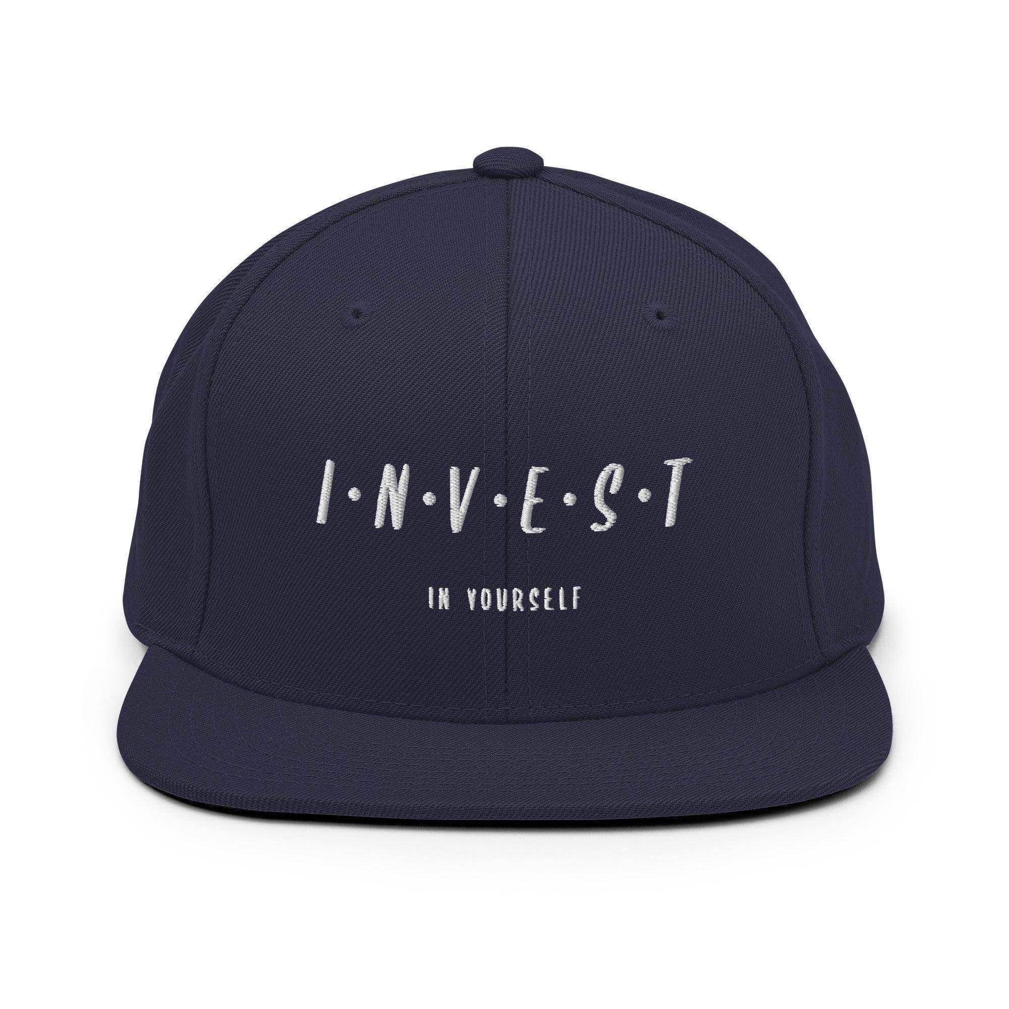 Invest In Yourself | Finance Snapback Hat - InvestmenTees