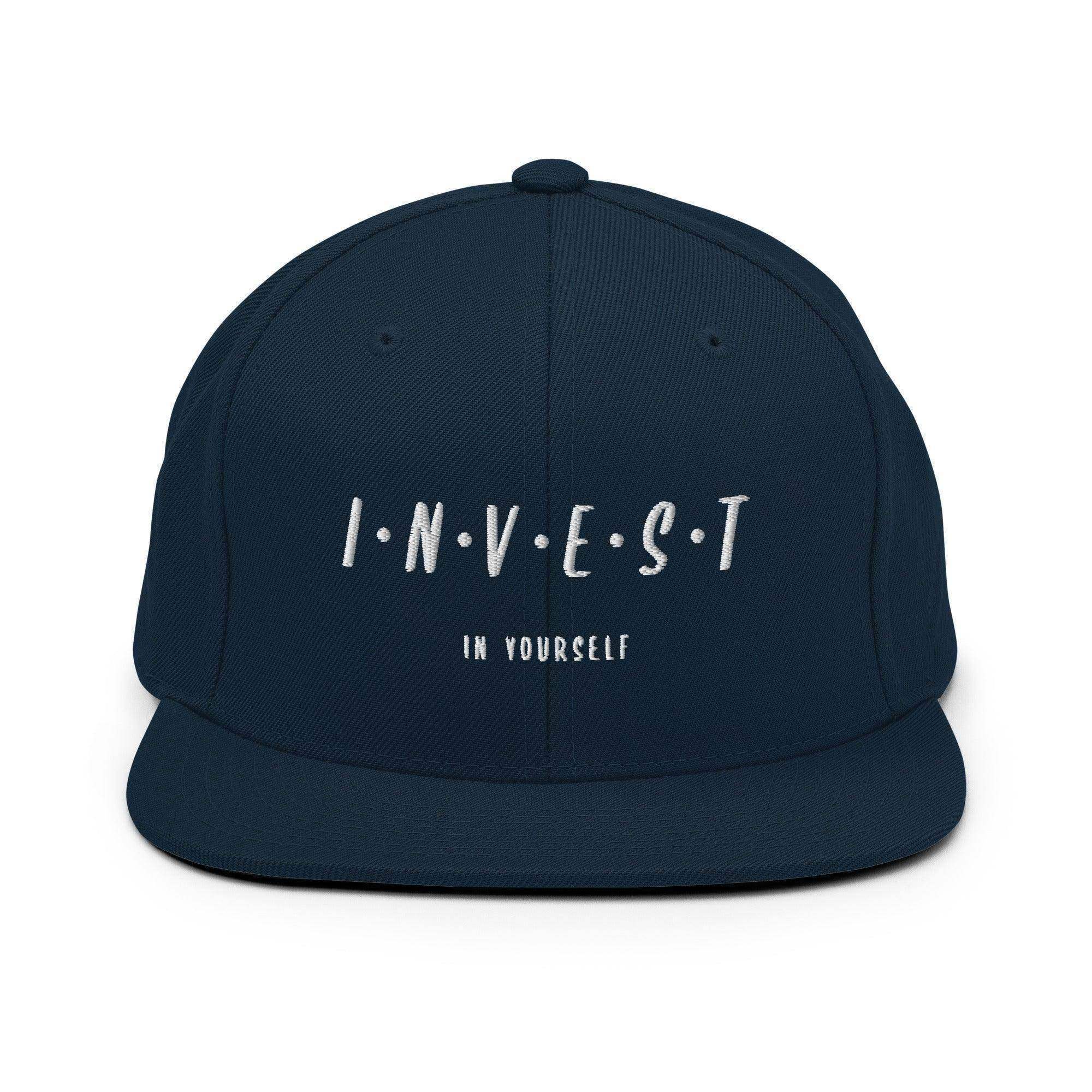 Invest In Yourself | Finance Snapback Hat - InvestmenTees
