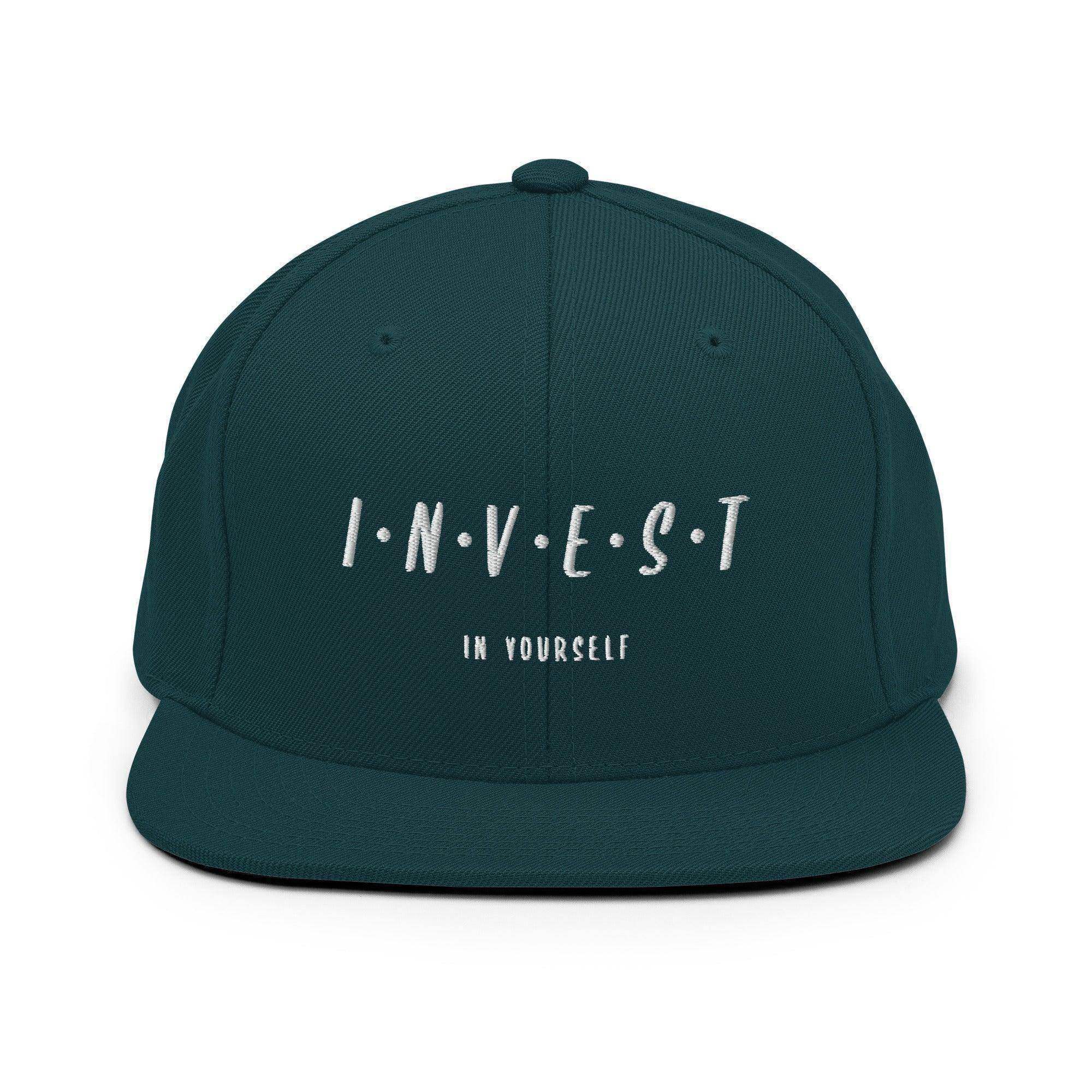 Invest In Yourself | Finance Snapback Hat - InvestmenTees