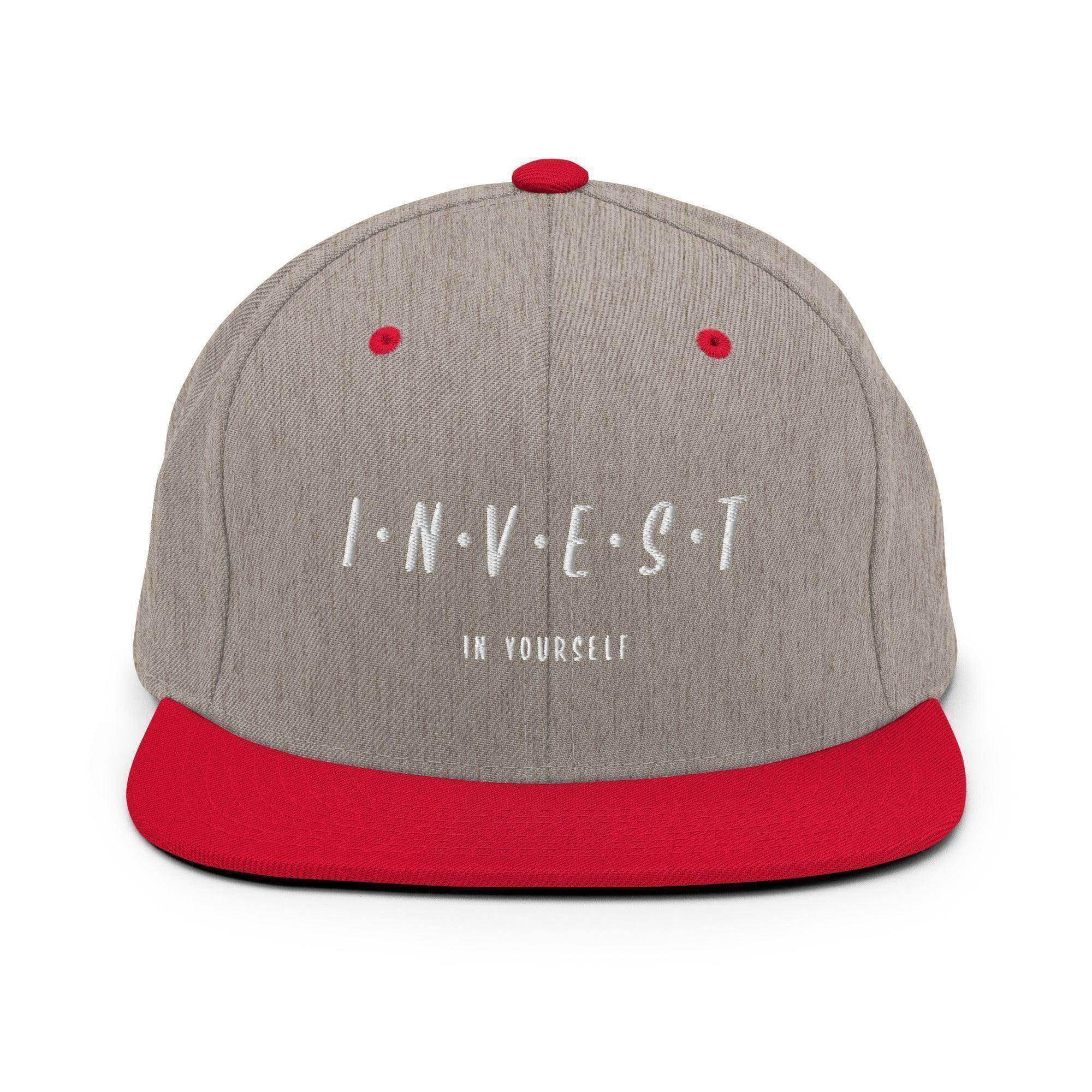 Invest In Yourself | Finance Snapback Hat - InvestmenTees