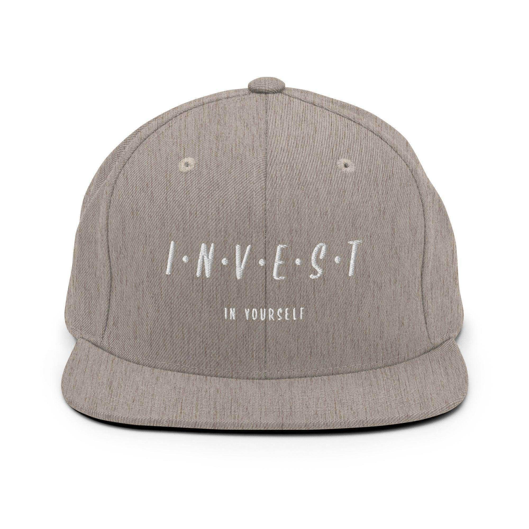 Invest In Yourself | Finance Snapback Hat - InvestmenTees
