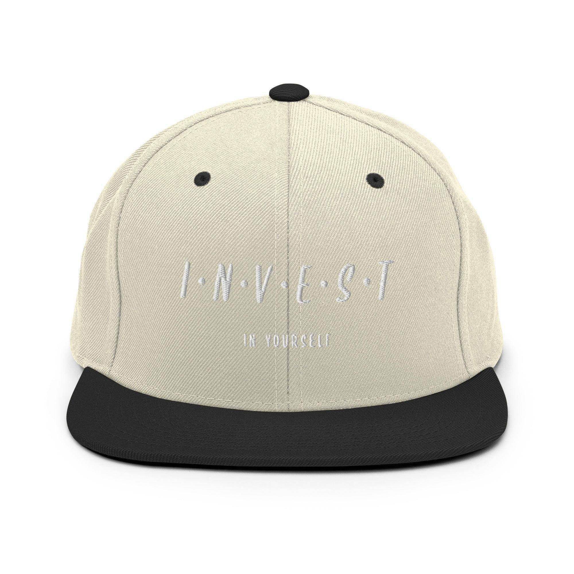 Invest In Yourself | Finance Snapback Hat - InvestmenTees