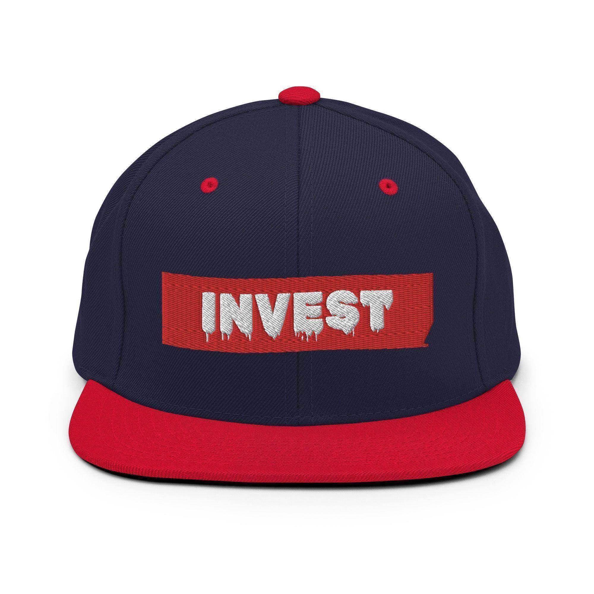 Invest Snapback Hat - InvestmenTees