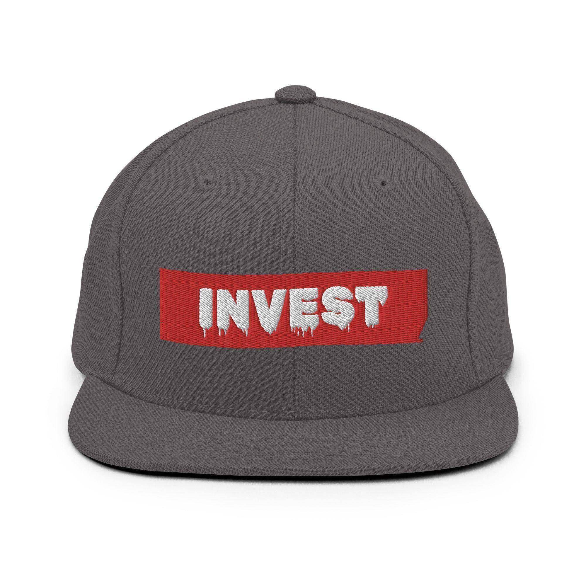 Invest Snapback Hat - InvestmenTees
